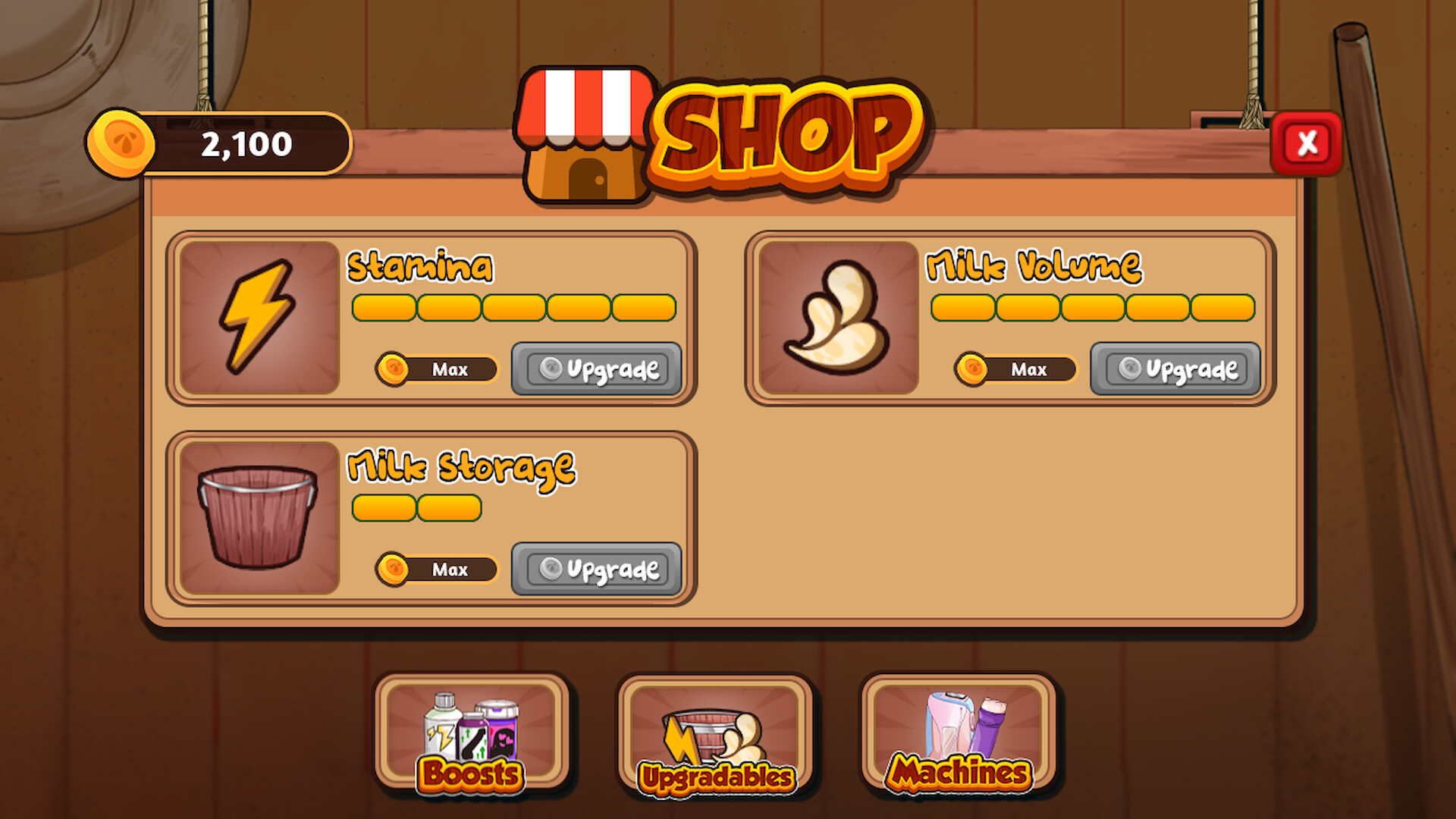 Milky Harvest screenshot 3