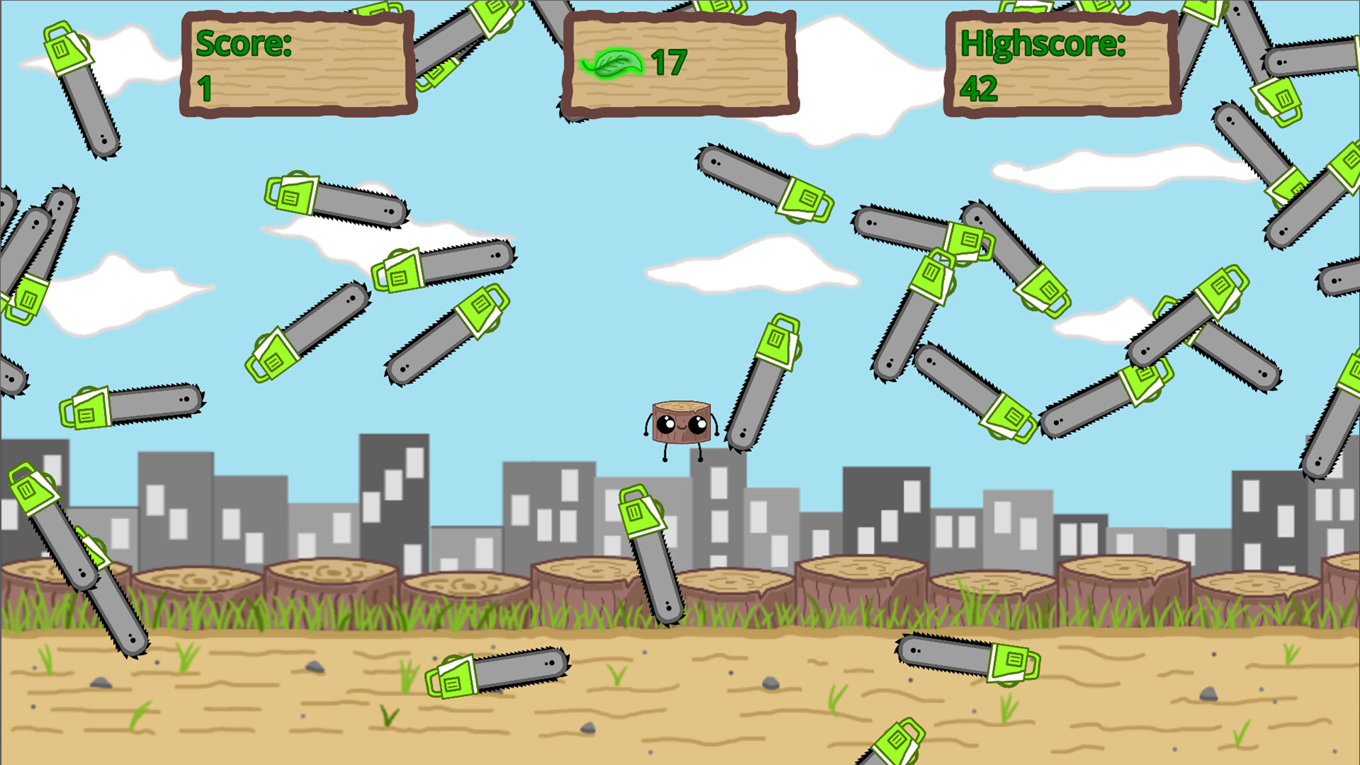 Chainsaw Dodge screenshot 3