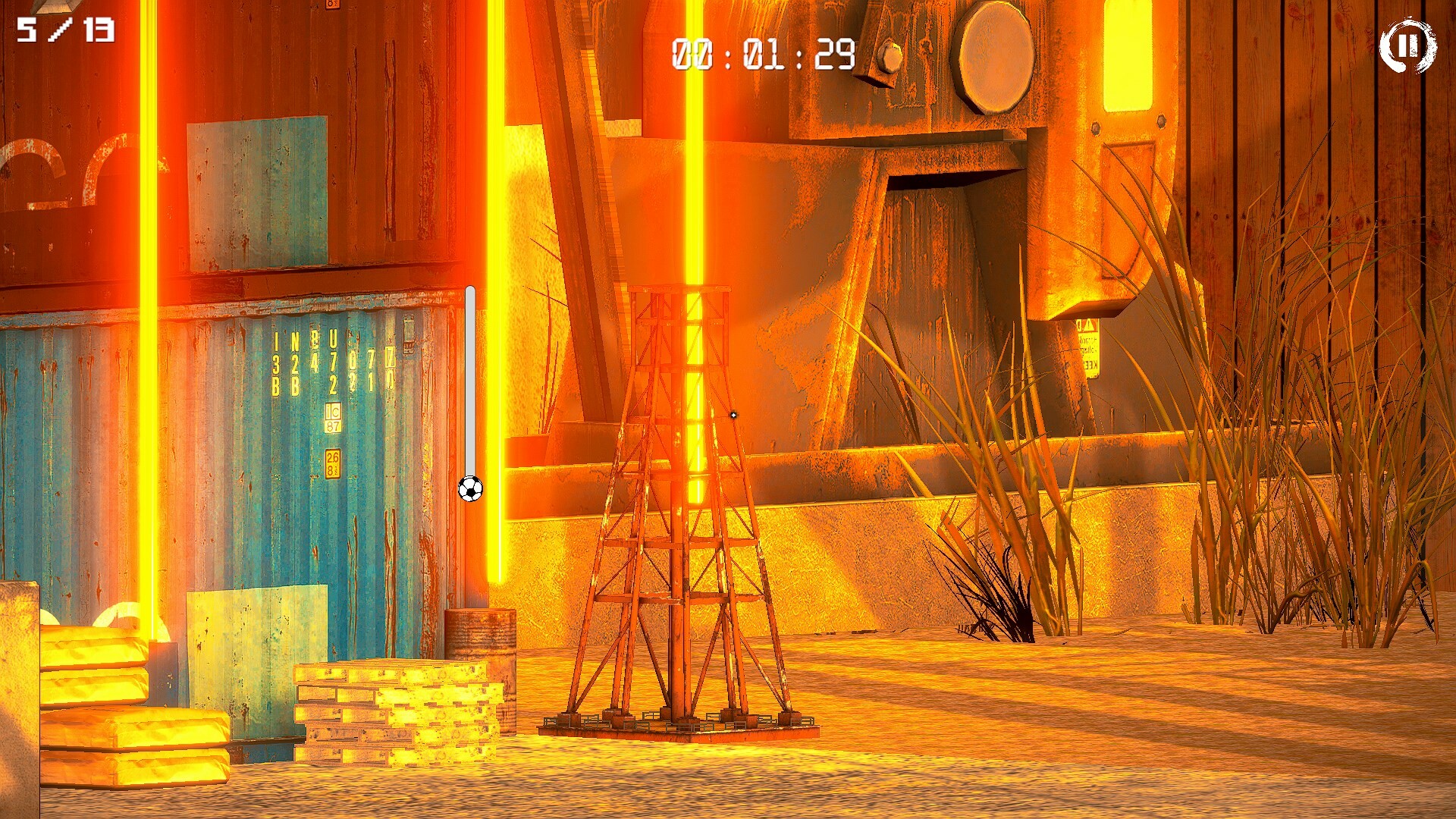 ROOM FOOTBALL - Abandoned Factory screenshot 1