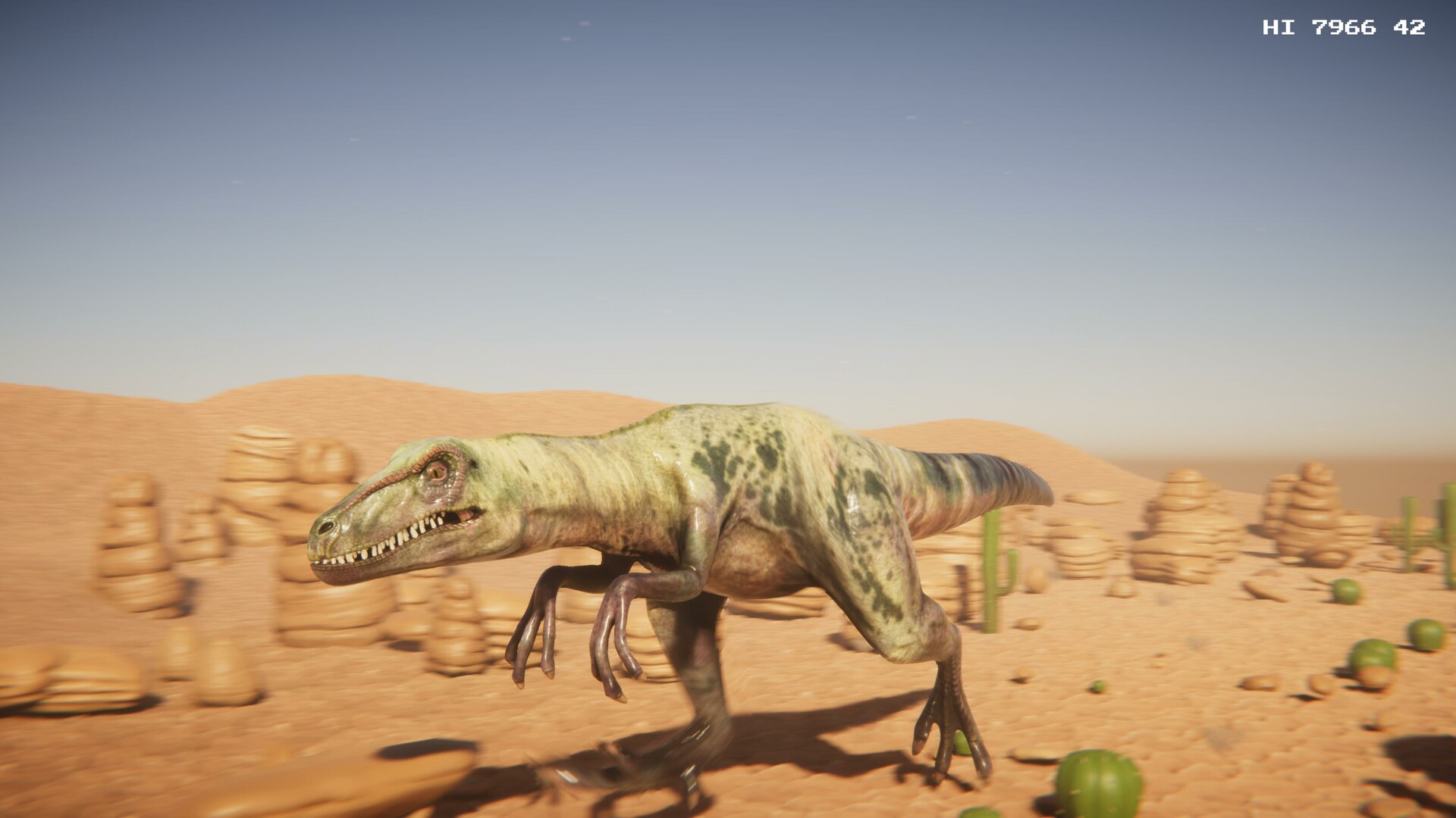 Desert Dino Run screenshot 1