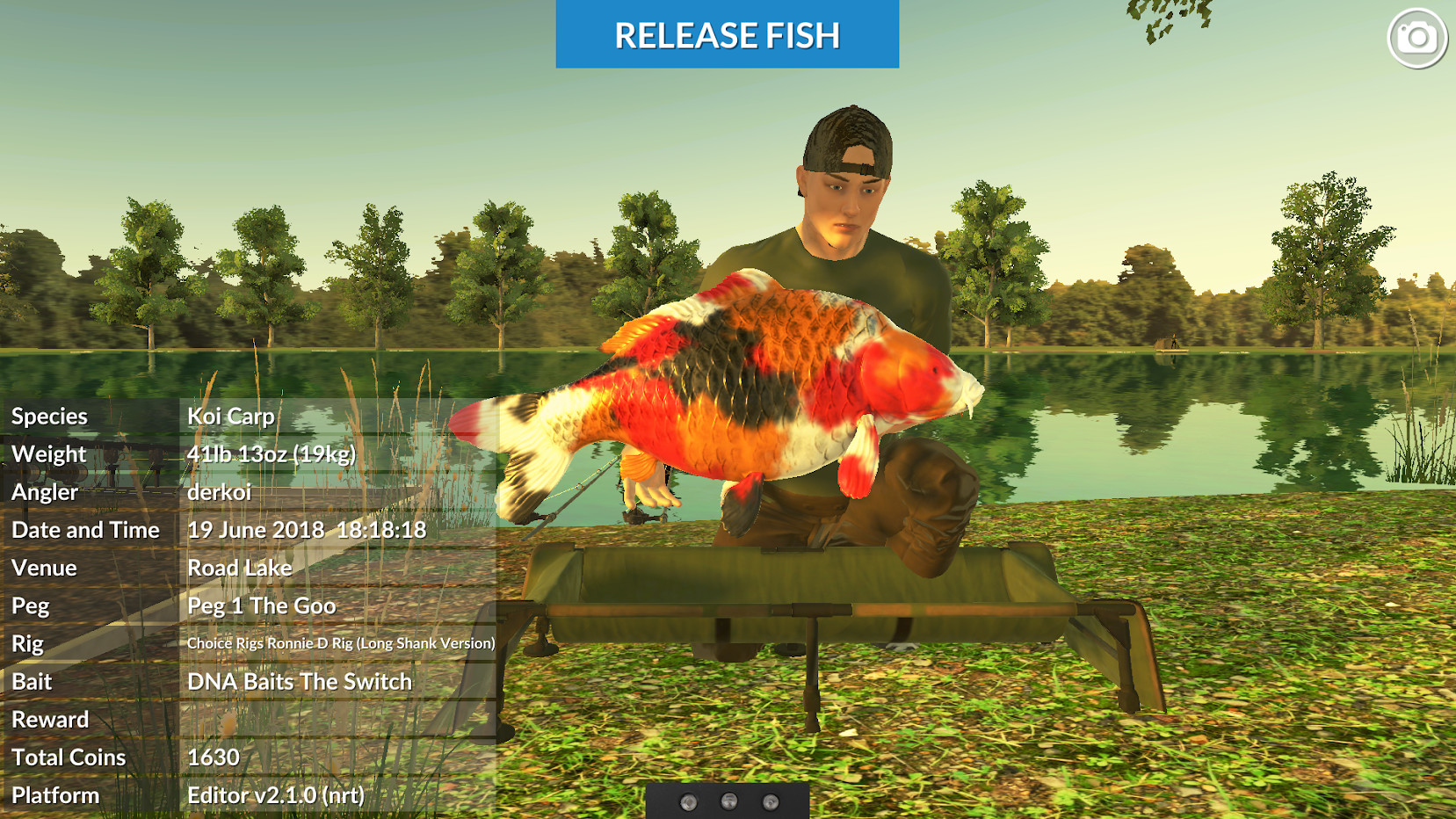 Carp Fishing Simulator screenshot 2