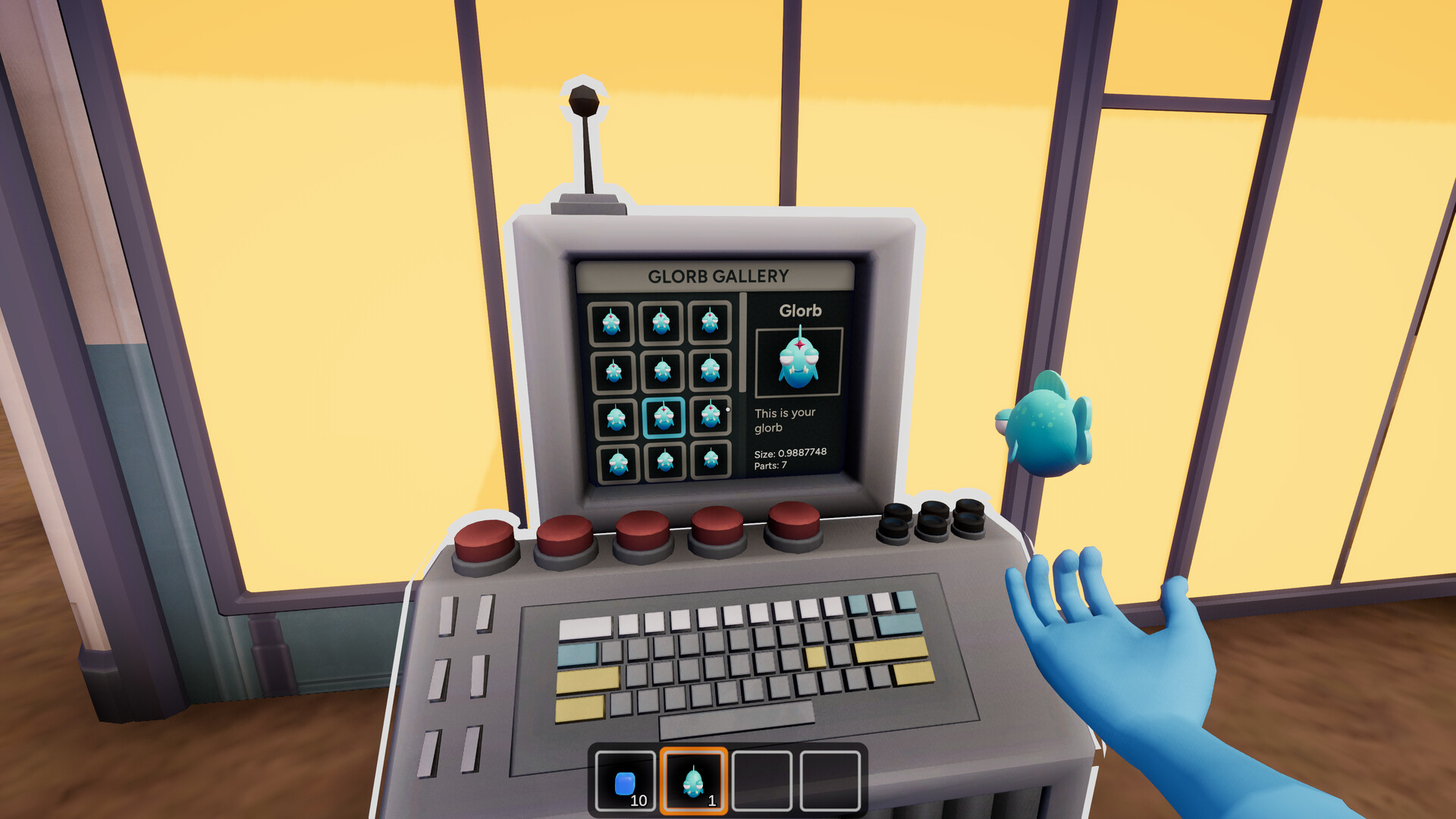 GLORB screenshot 1