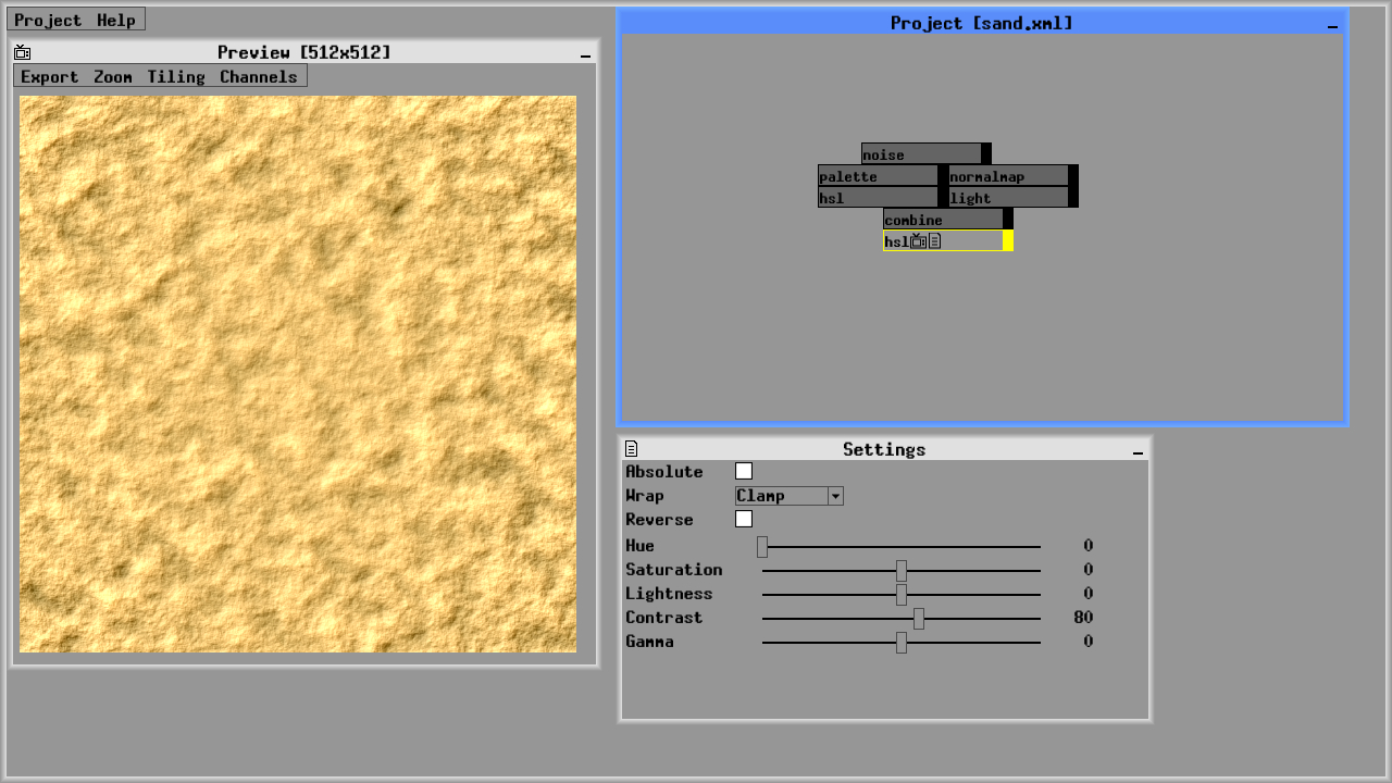 Zeuxis : procedural texture generator screenshot 4