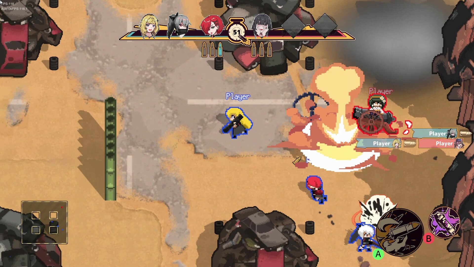 HougekiShoujo screenshot 2