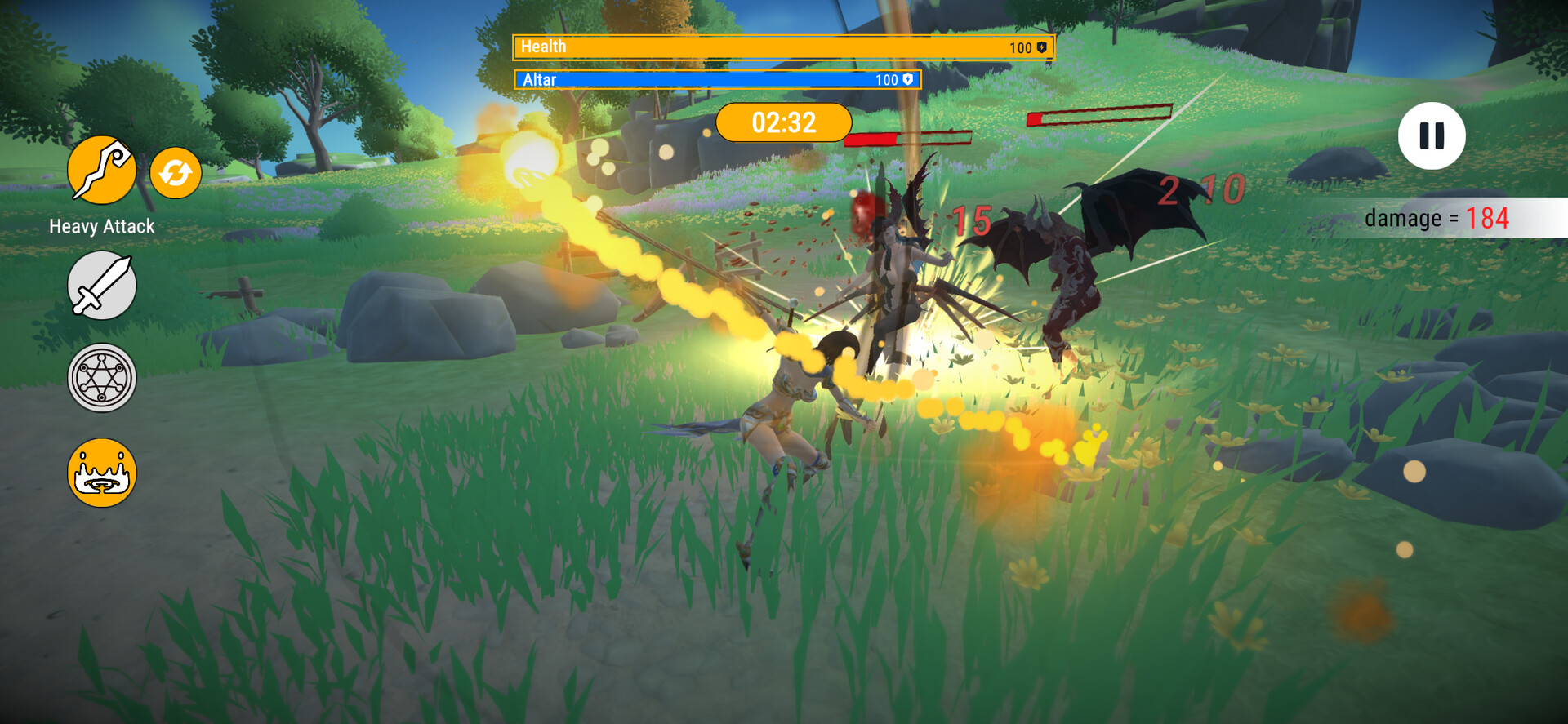 Waifu Wave Defenders screenshot 1