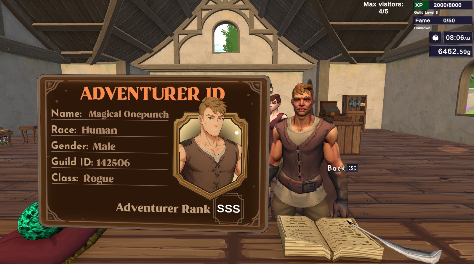 Guild Hall Simulator: Prologue screenshot 6