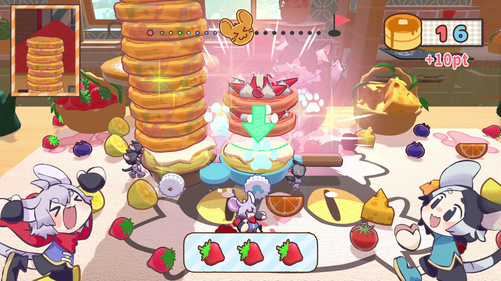 ちゅーちゅーパンケーキ screenshot 1