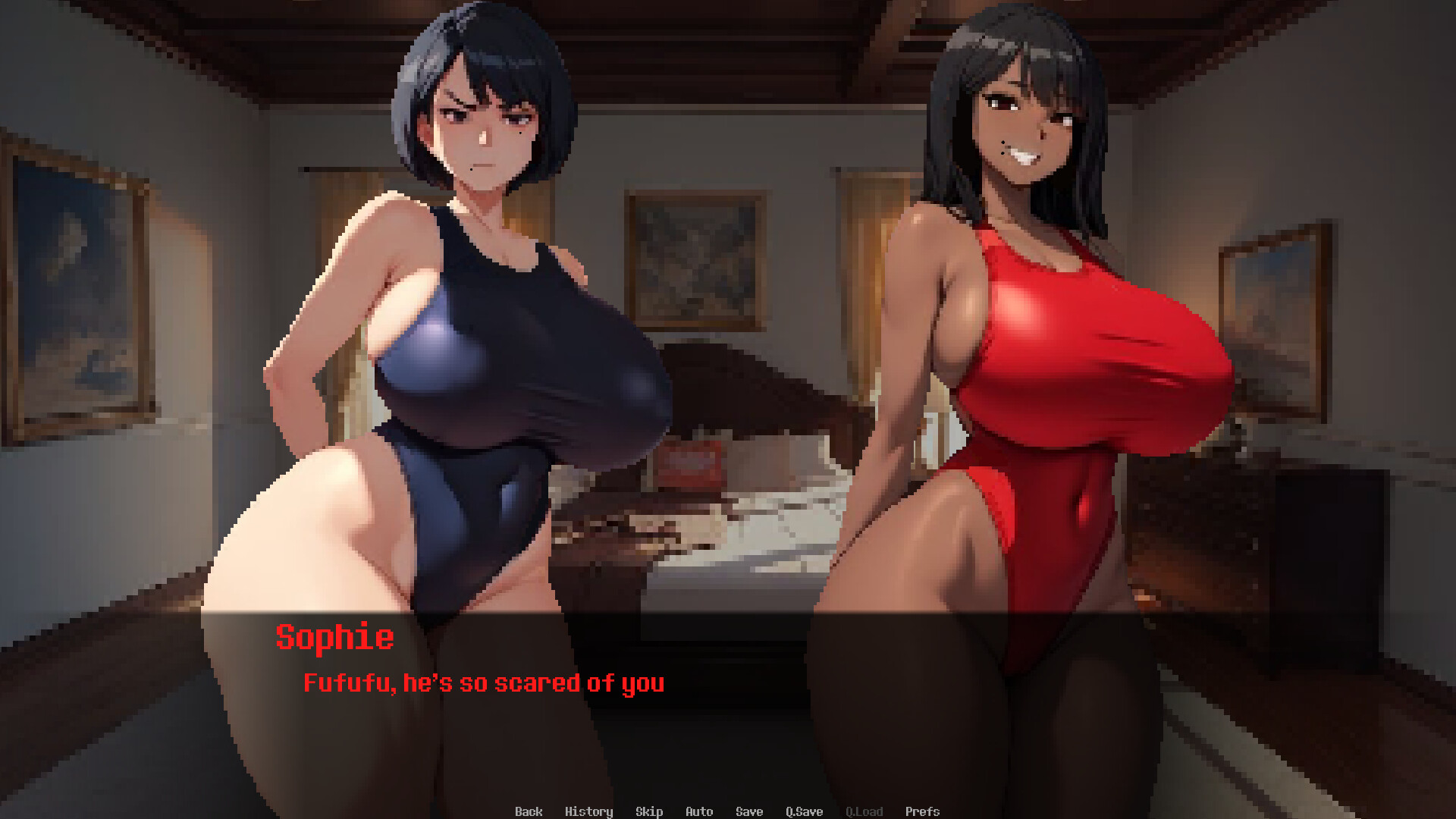 Femdom Girlfriend 3: My Sadistic Girlfriend and Her Friend Bully Me In Their Swimsuits screenshot 3