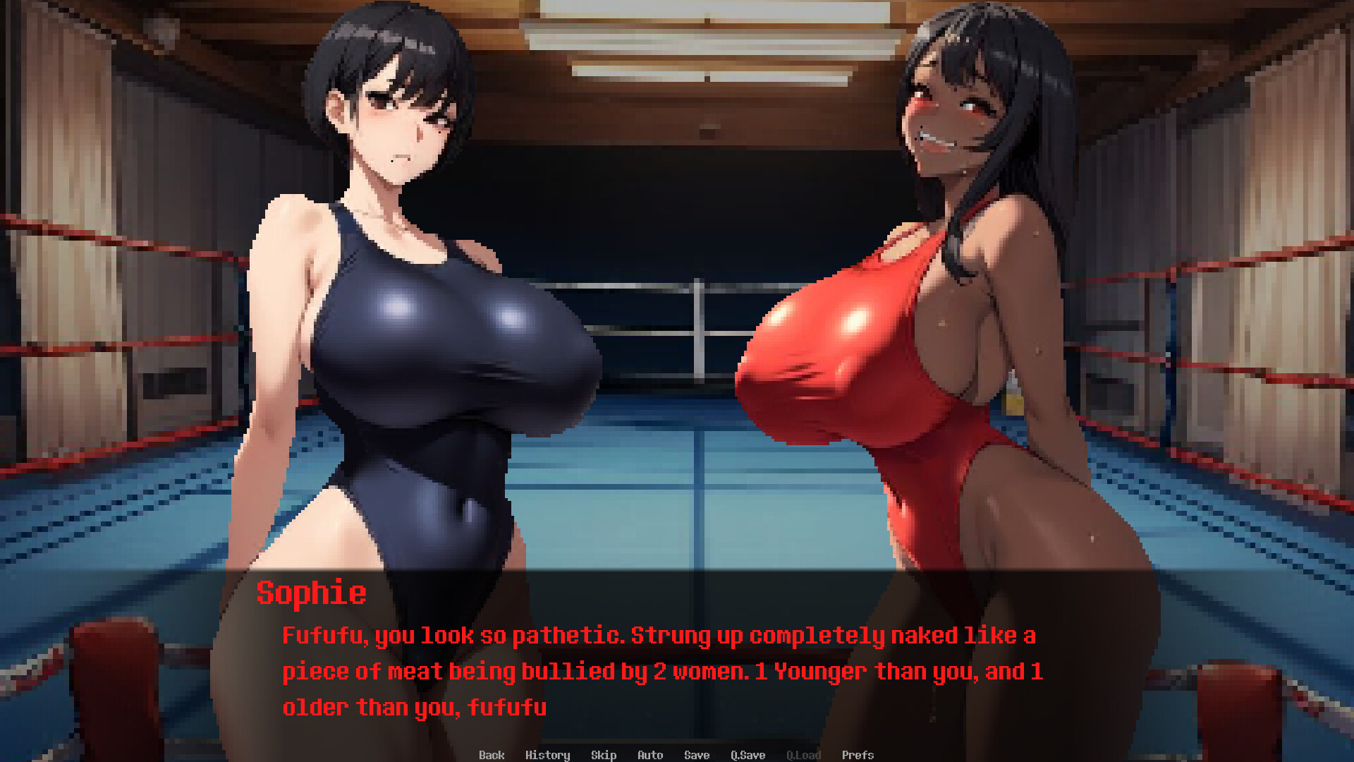 Femdom Girlfriend 3: My Sadistic Girlfriend and Her Friend Bully Me In Their Swimsuits screenshot 4