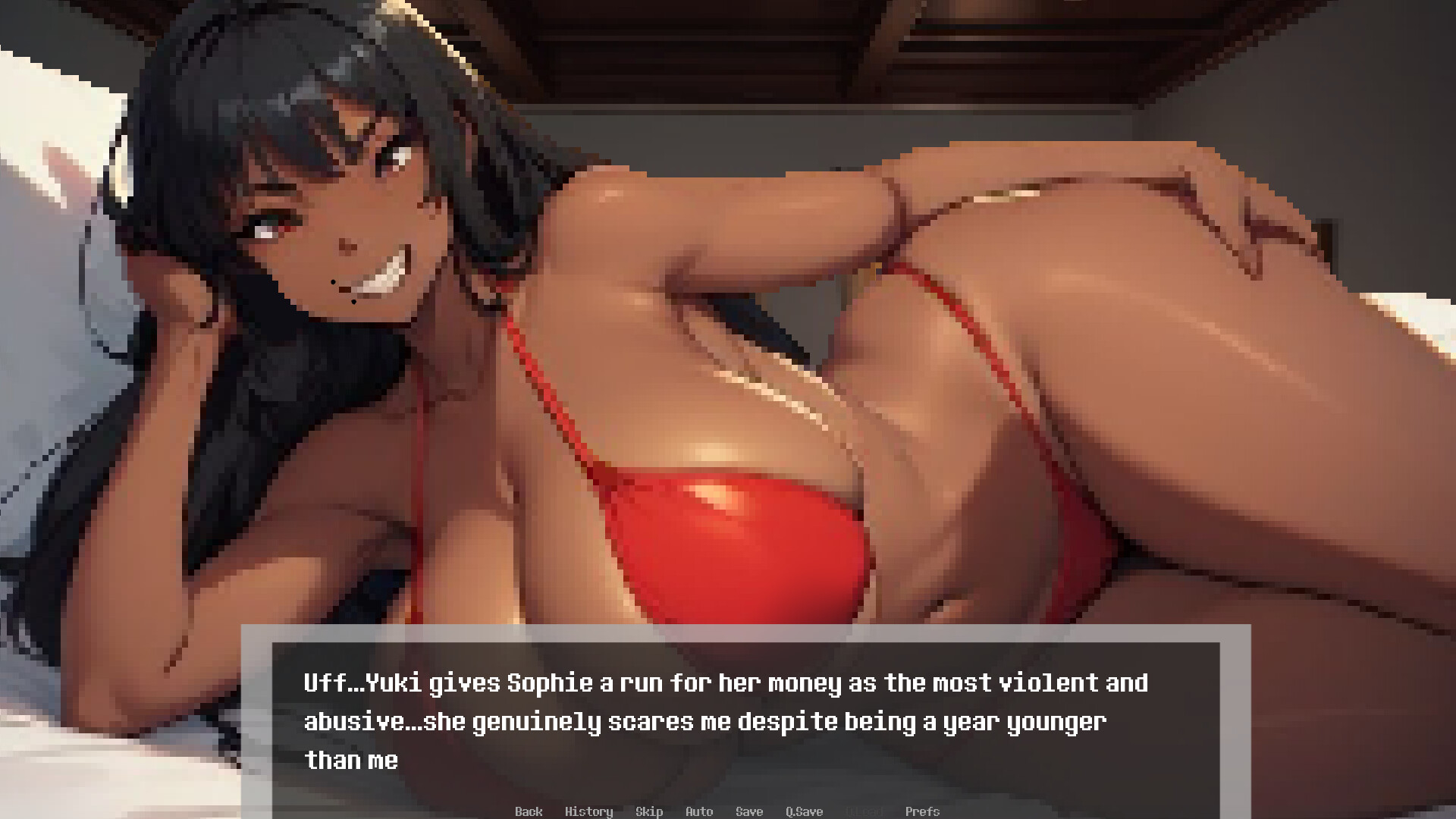 Femdom Girlfriend 3: My Sadistic Girlfriend and Her Friend Bully Me In Their Swimsuits screenshot 1
