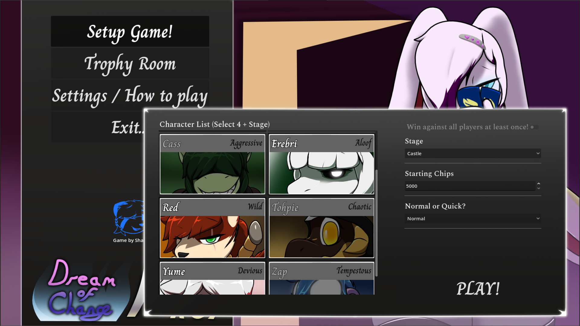Dream of Change: Poker screenshot 5