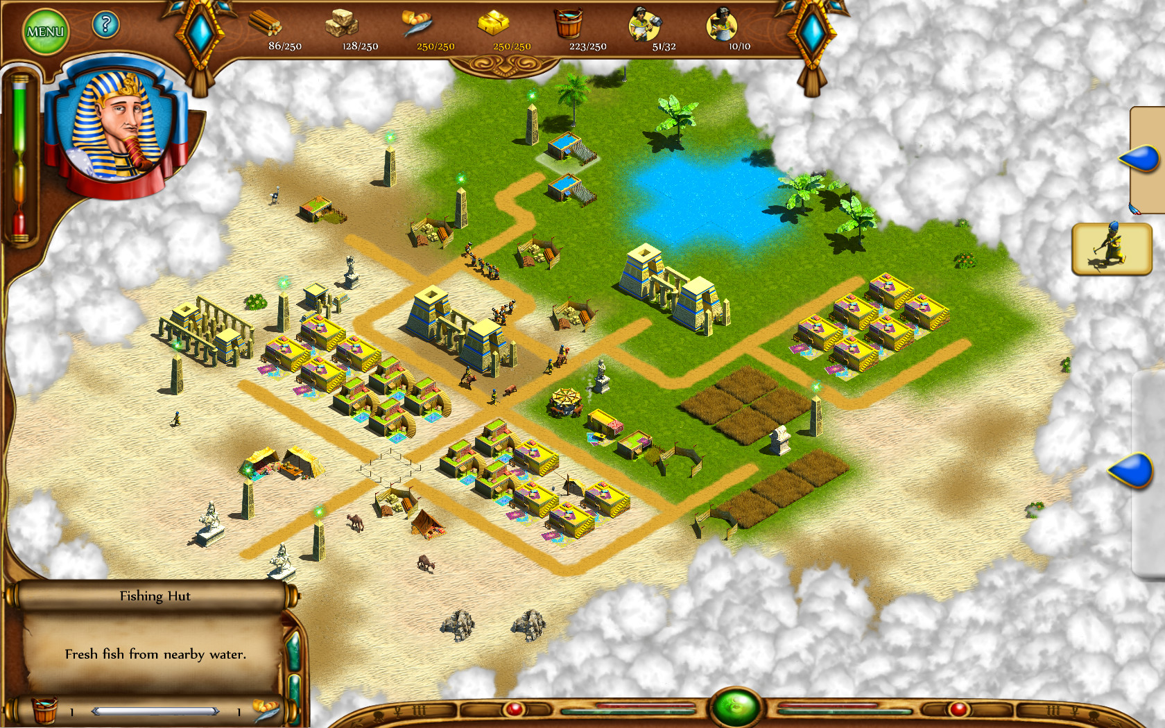 Egyptian Settlement Gold screenshot 2