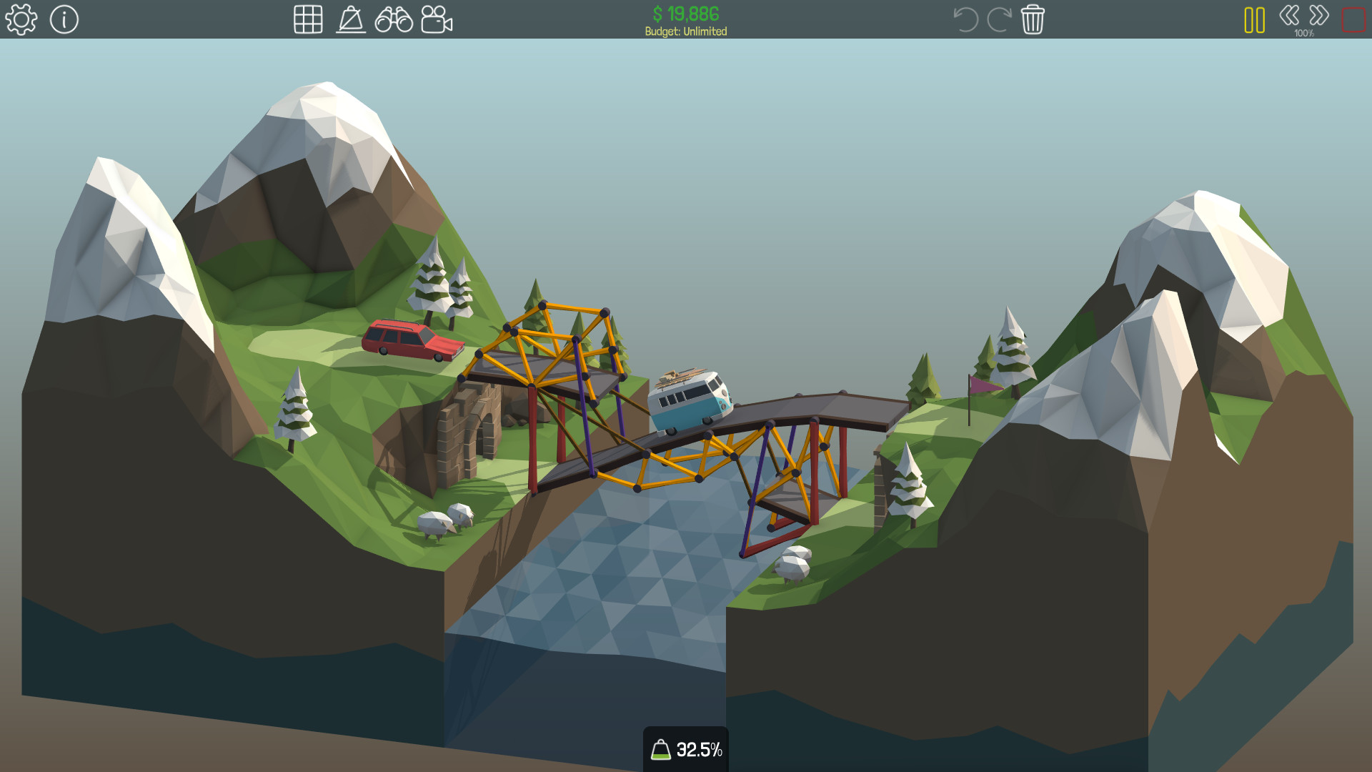 Poly Bridge screenshot 4