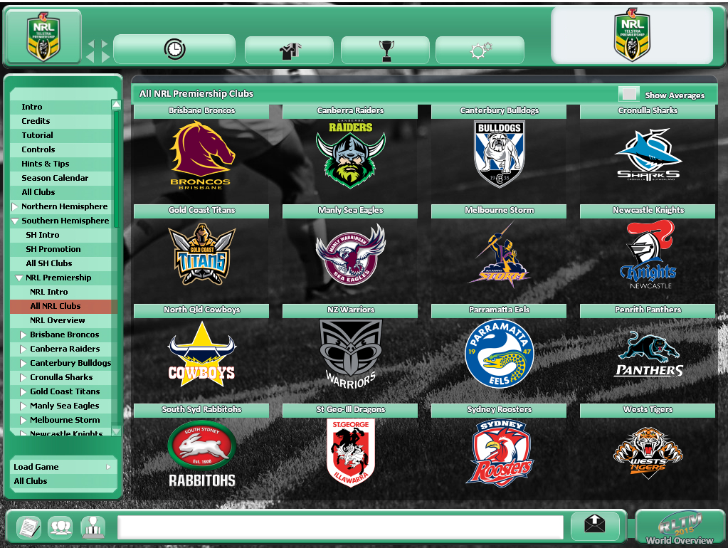 Rugby League Team Manager 2015 screenshot 3