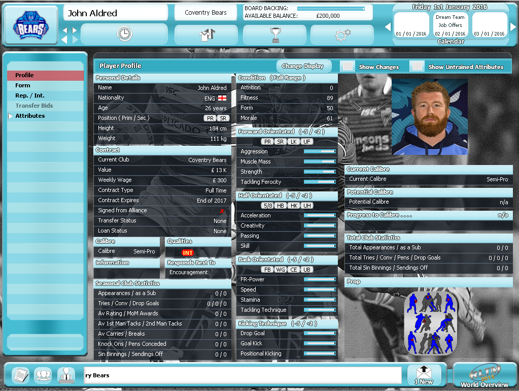 Rugby League Team Manager 2015 screenshot 23