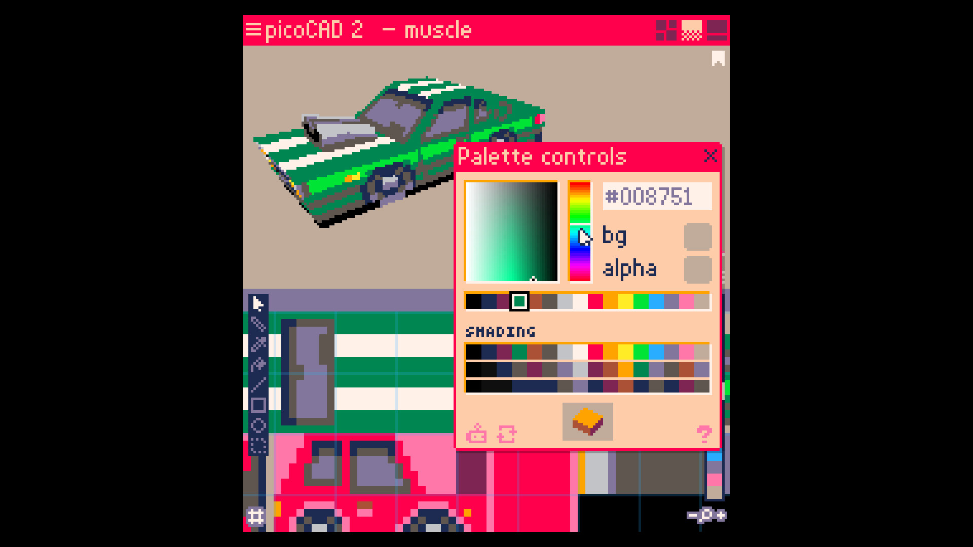 picoCAD 2 screenshot 4