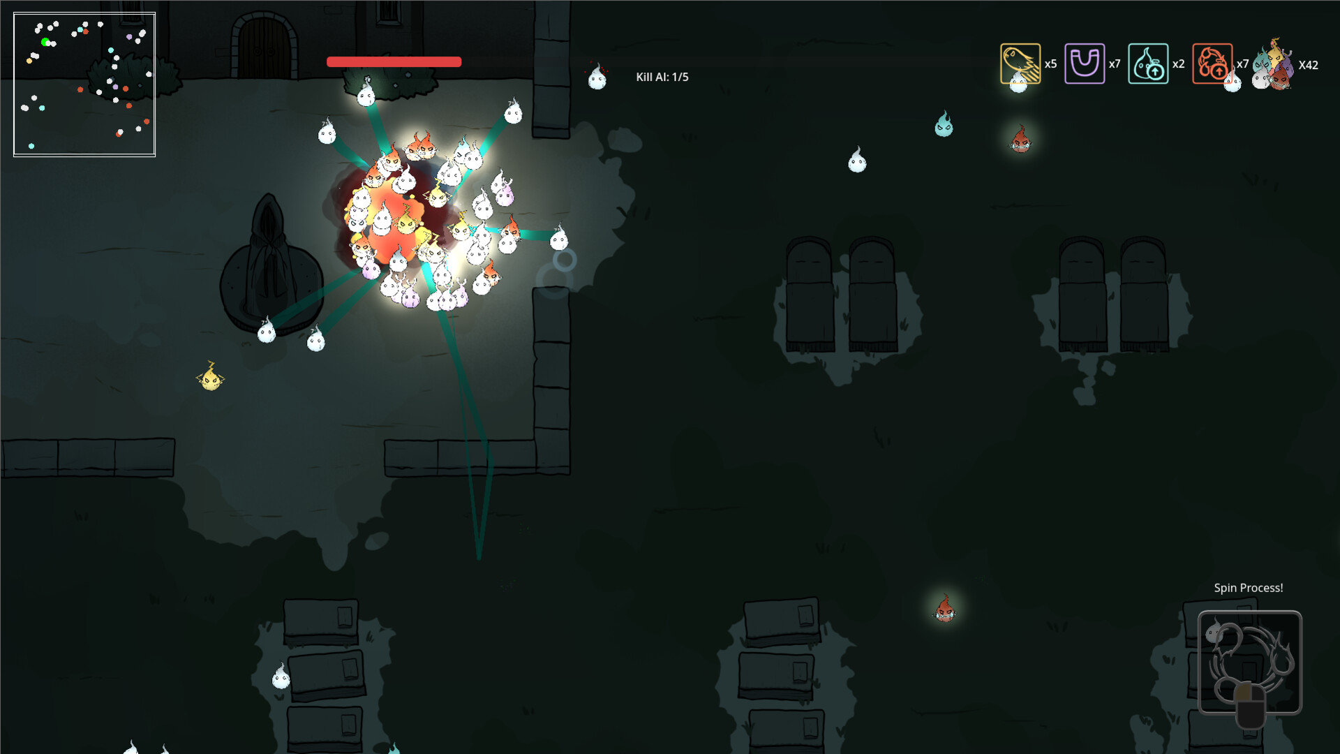 Grim-chan's Soul Fight screenshot 2