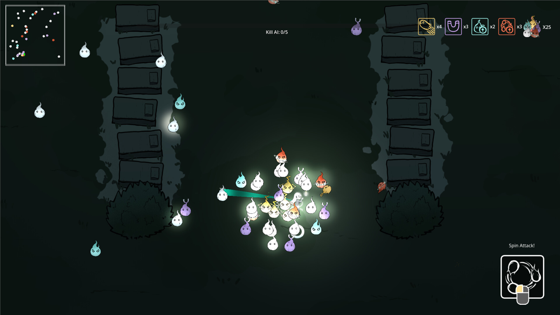 Grim-chan's Soul Fight screenshot 1