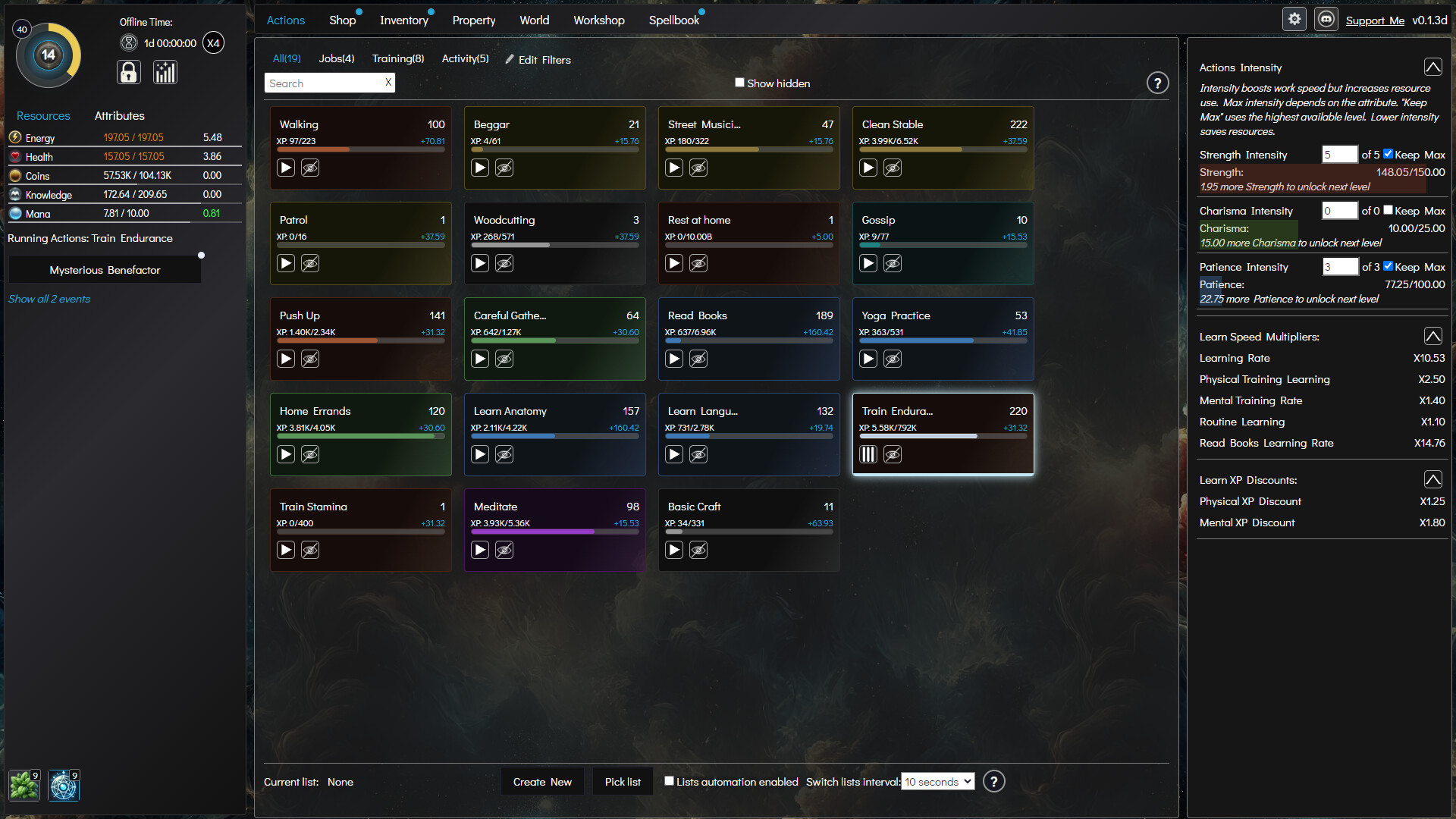 Idle Awakening: Mages Path screenshot 3