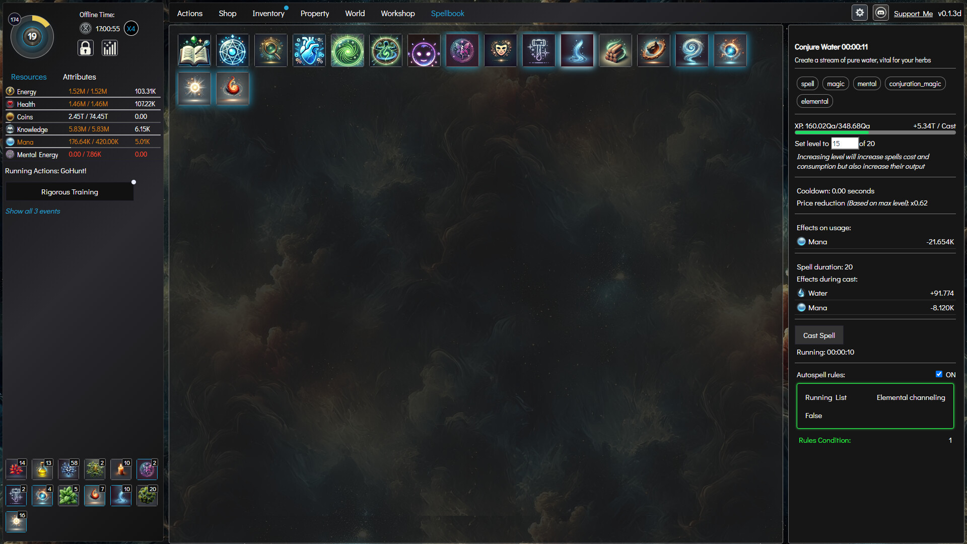 Idle Awakening: Mages Path screenshot 8