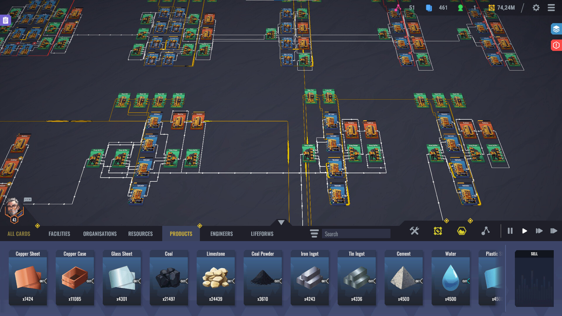 Factory Planner screenshot 2