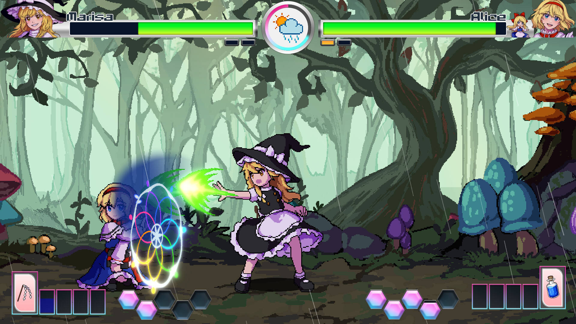 Touhou Dream Duel screenshot 1