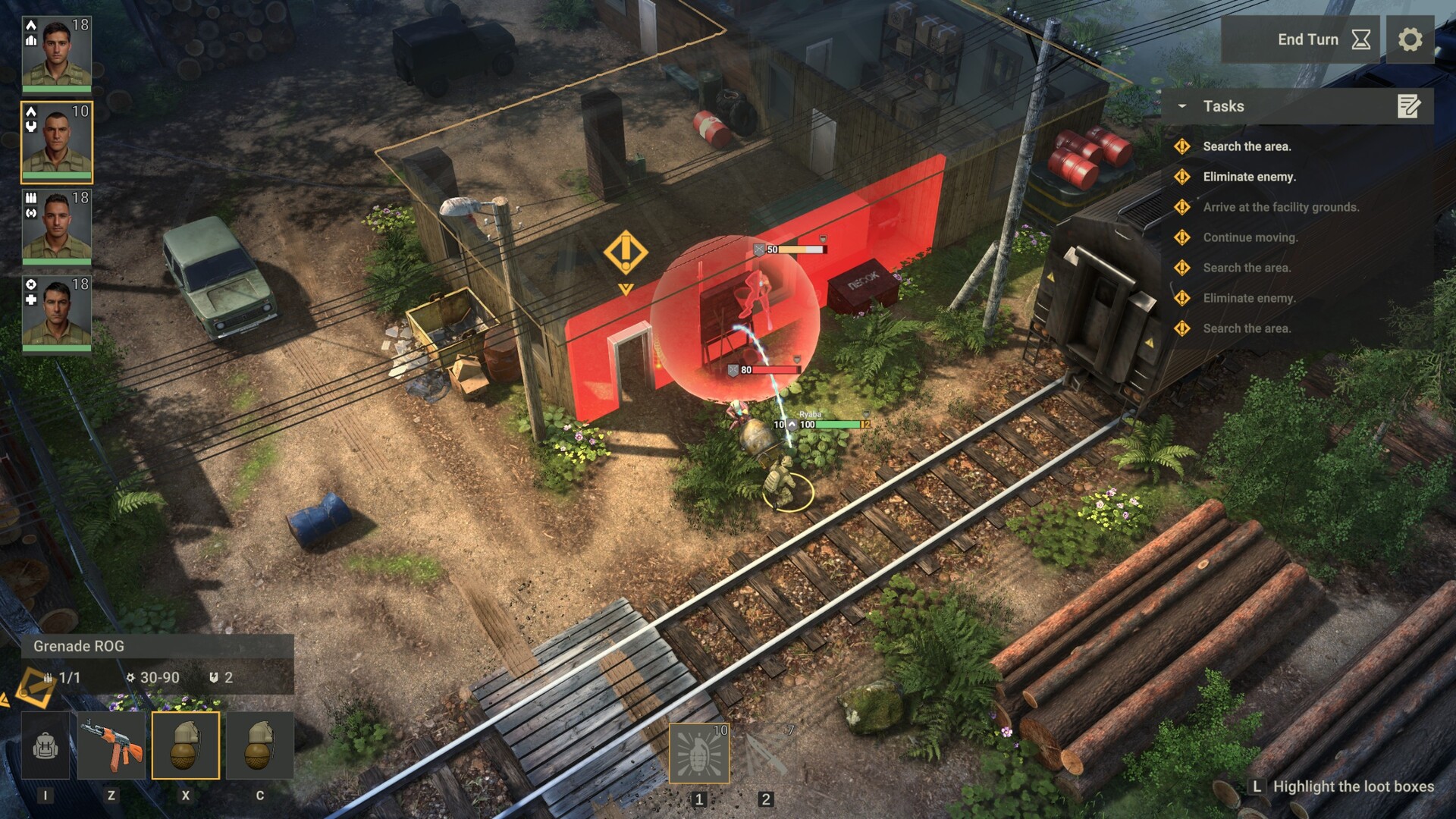 Future War Tactics: SOF vs Alien Invasion – Turn-Based Strategy screenshot 5