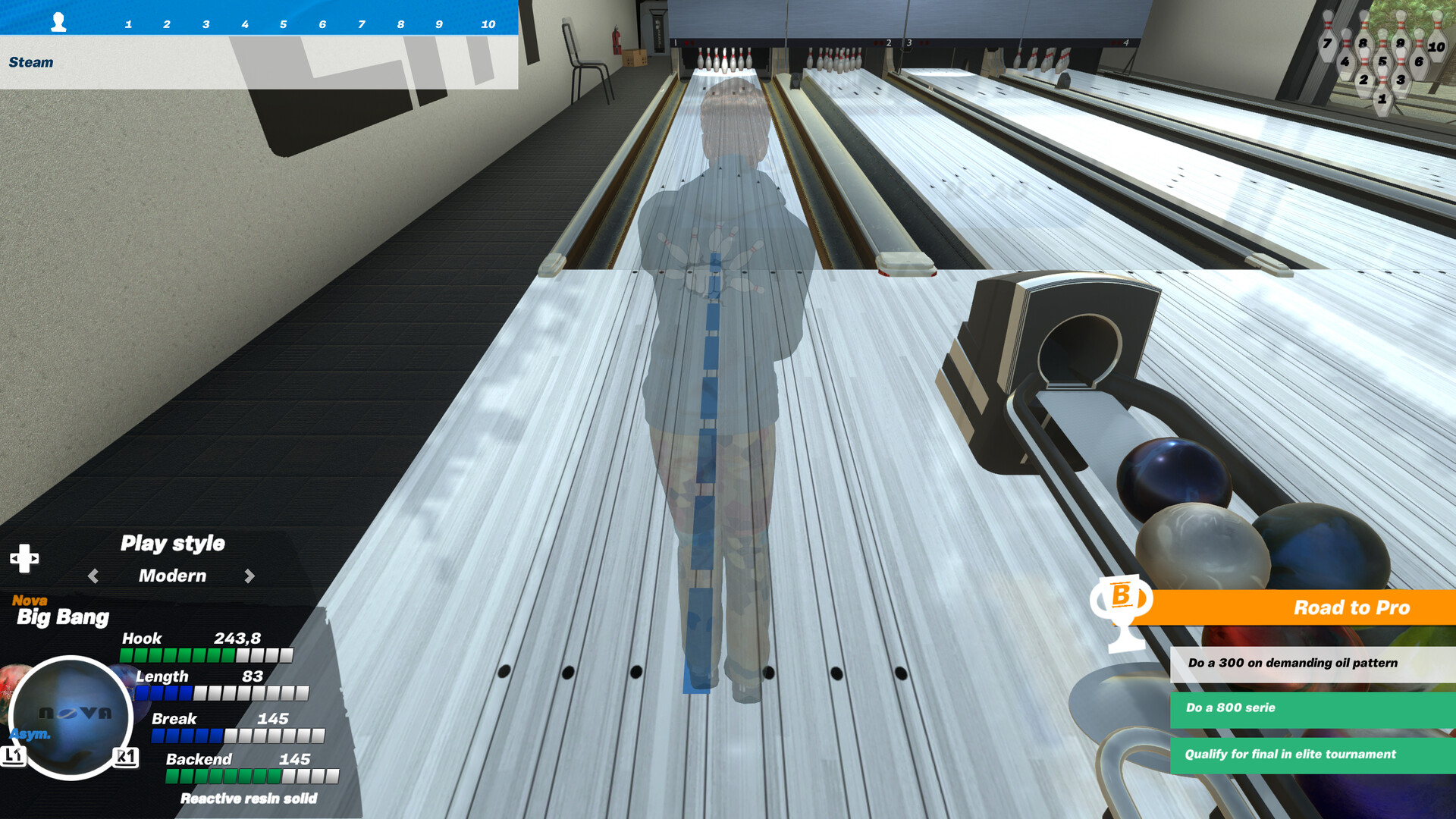 Bowlers : The bowling experience screenshot 1