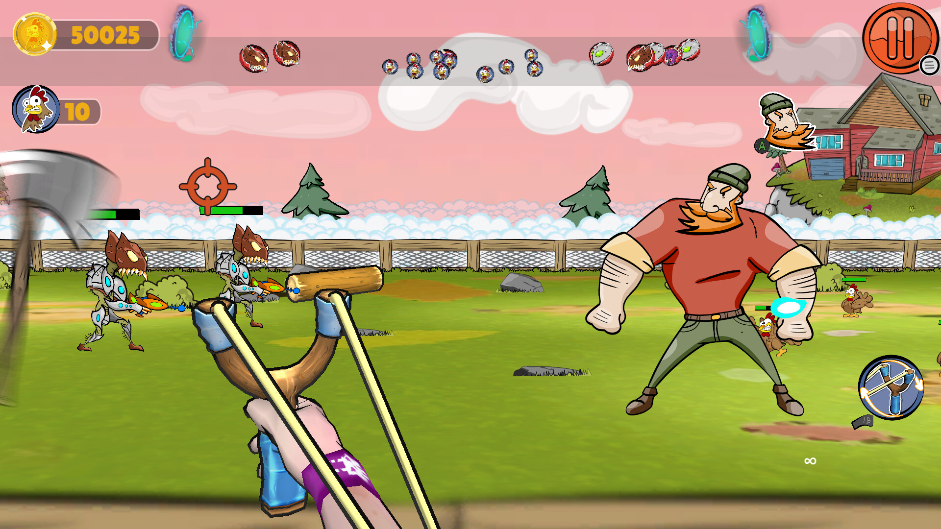 Chicken Coop Invaders screenshot 3