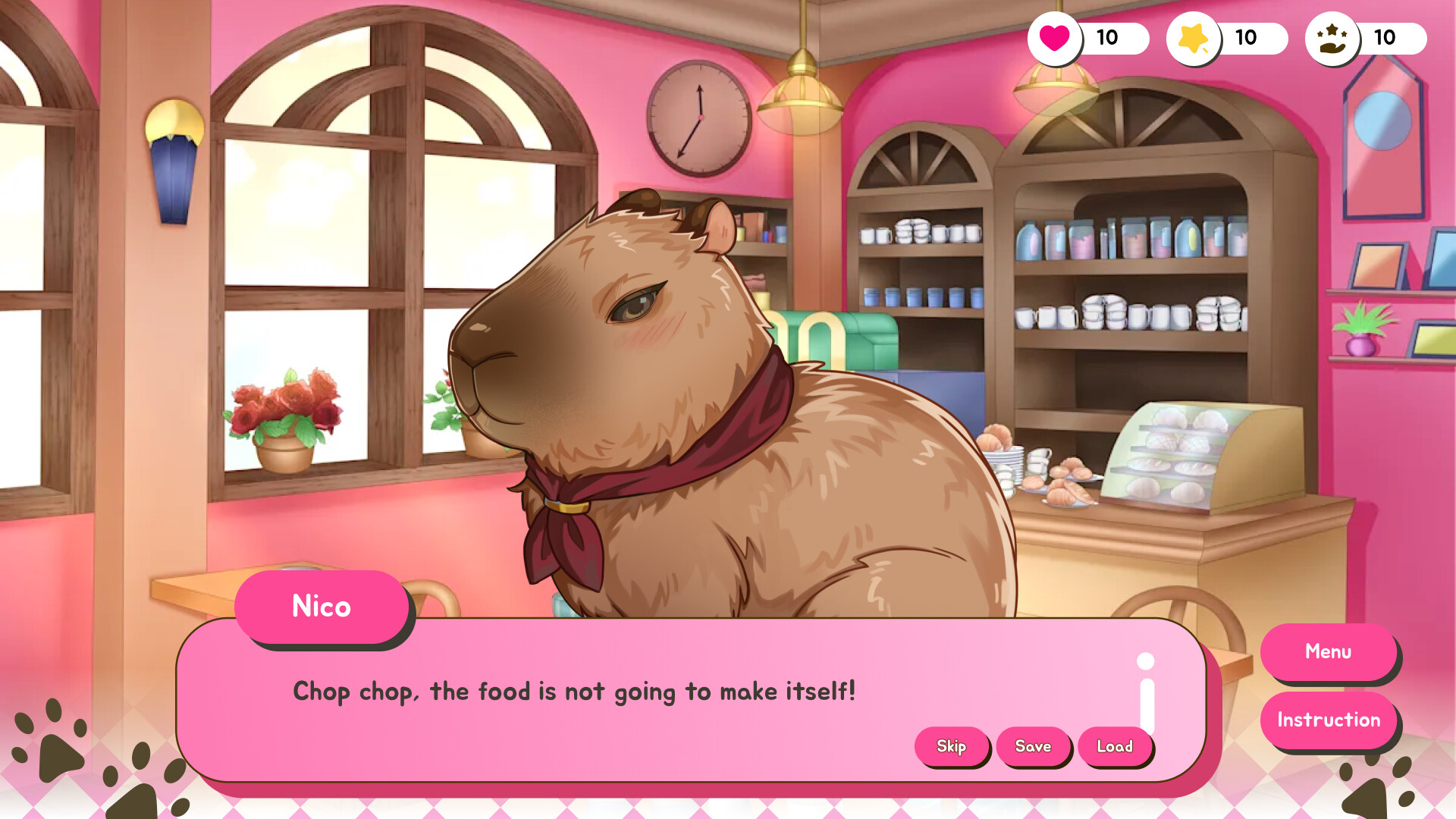 Capybara Cafe Chronicles screenshot 4