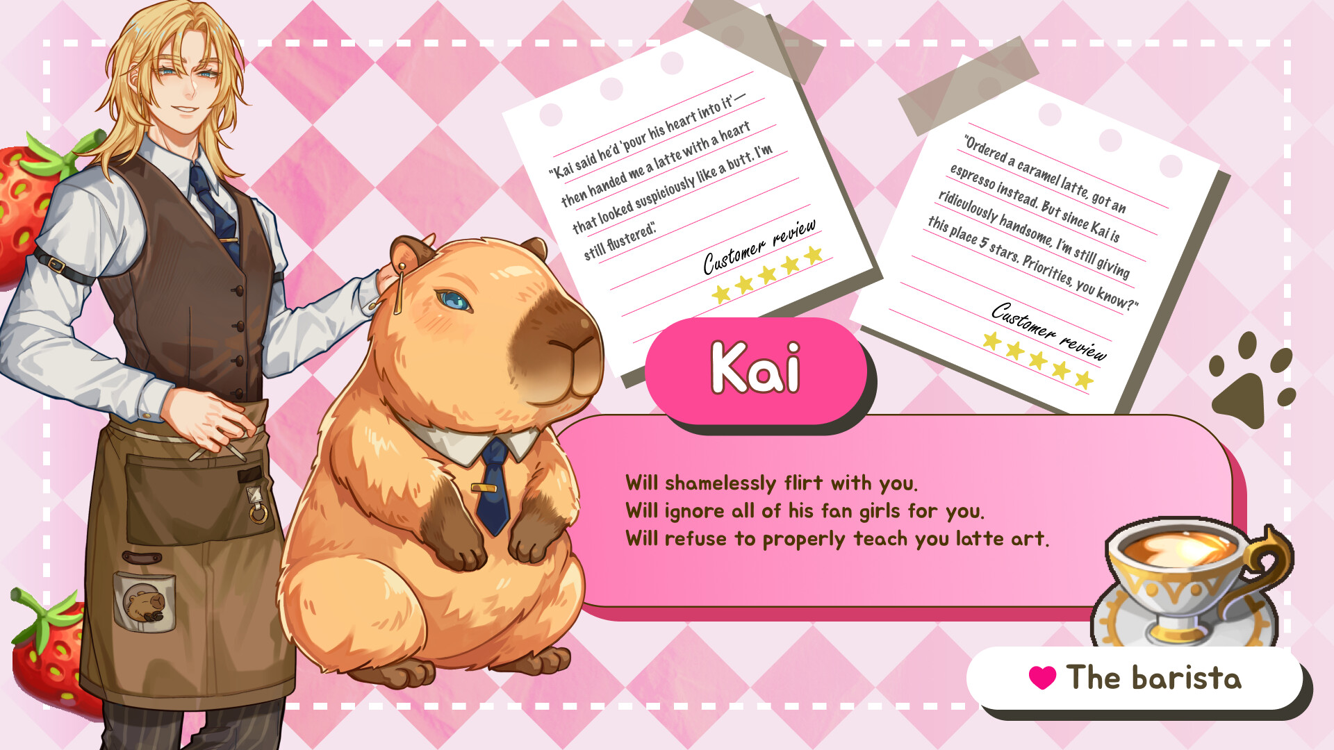 Capybara Cafe Chronicles screenshot 1