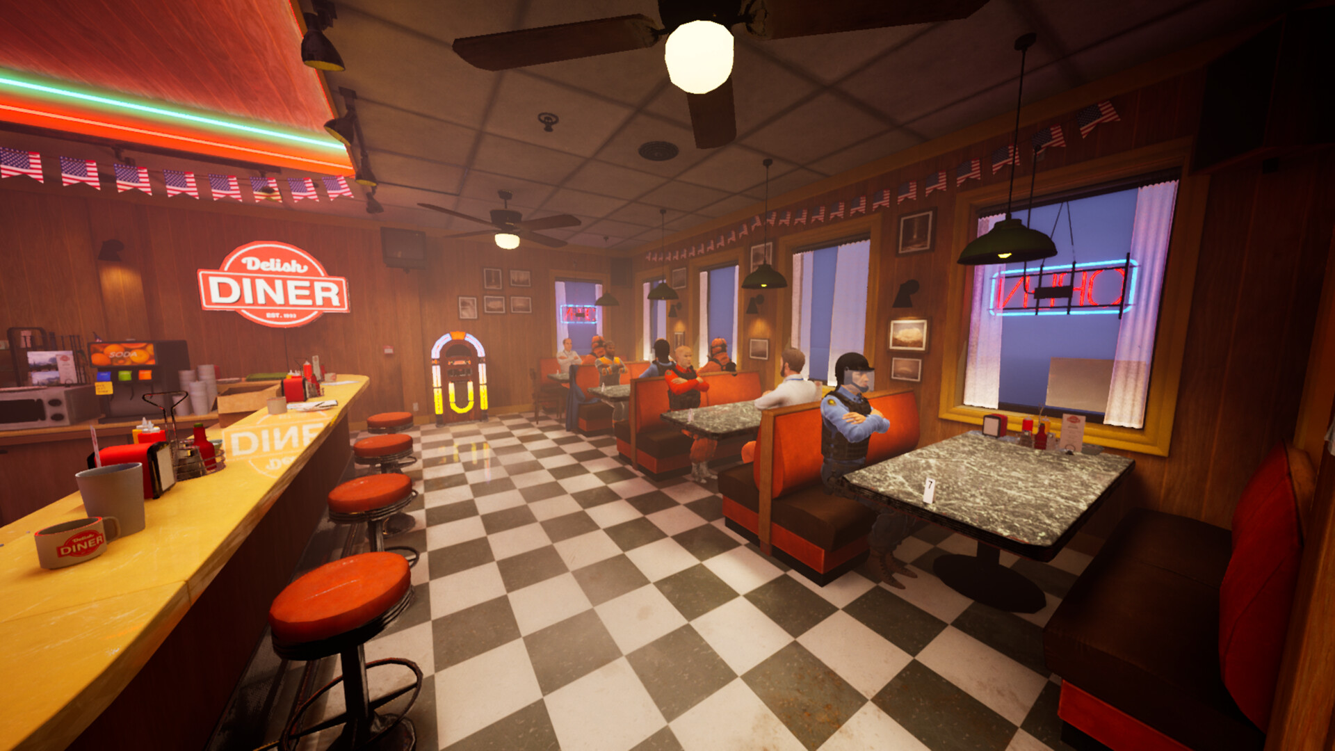 Diner Simulator π screenshot 5
