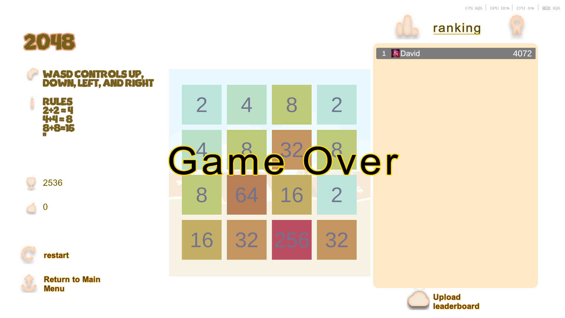 2048 Block Battle Ranking screenshot 5