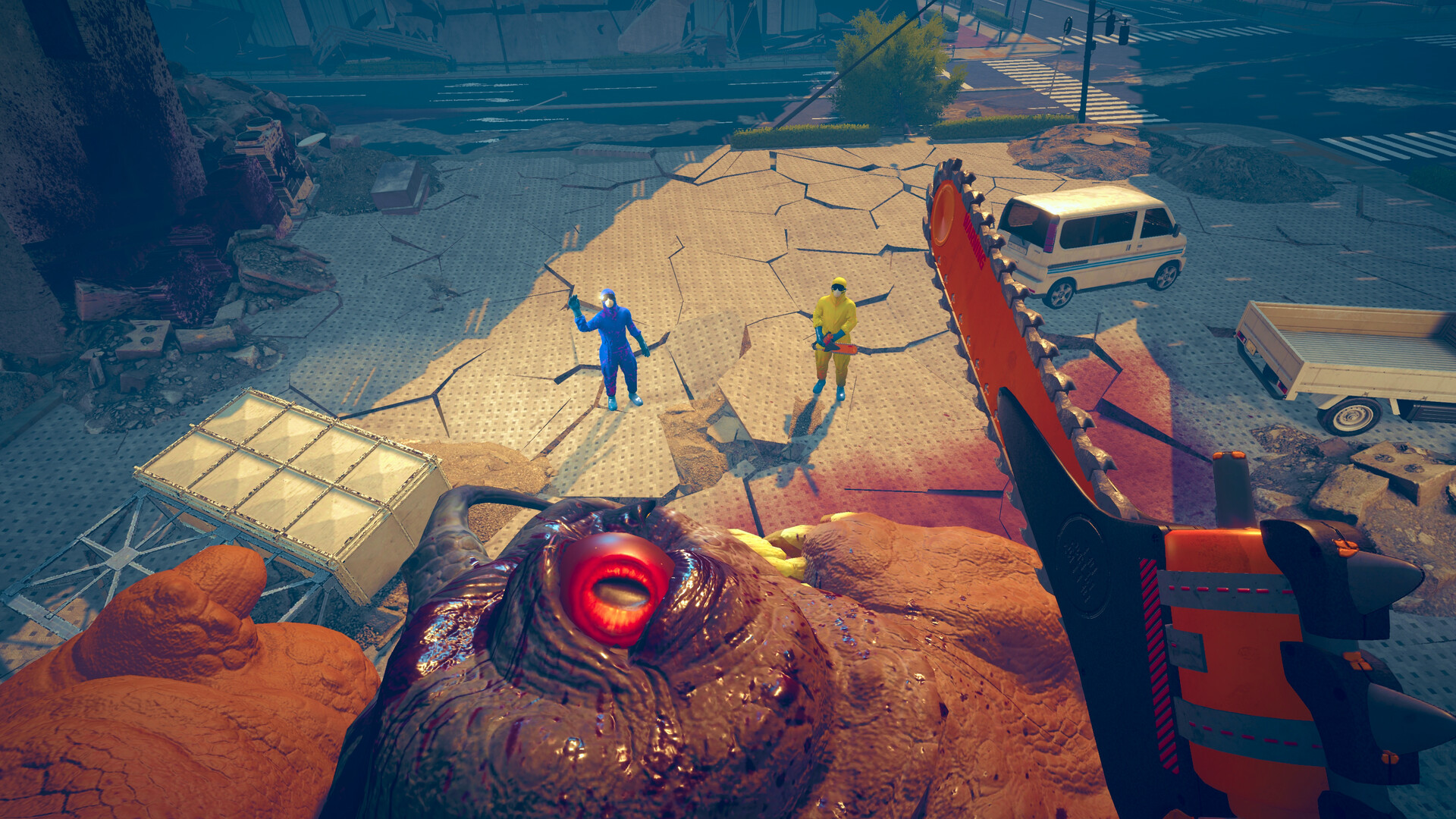 Kaiju Cleaner Simulator screenshot 2
