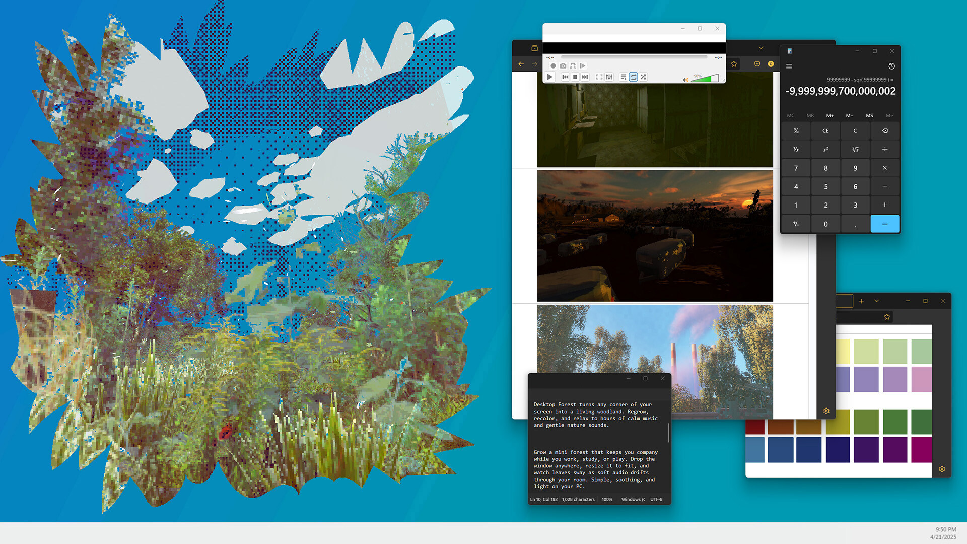 Desktop Forest screenshot 7