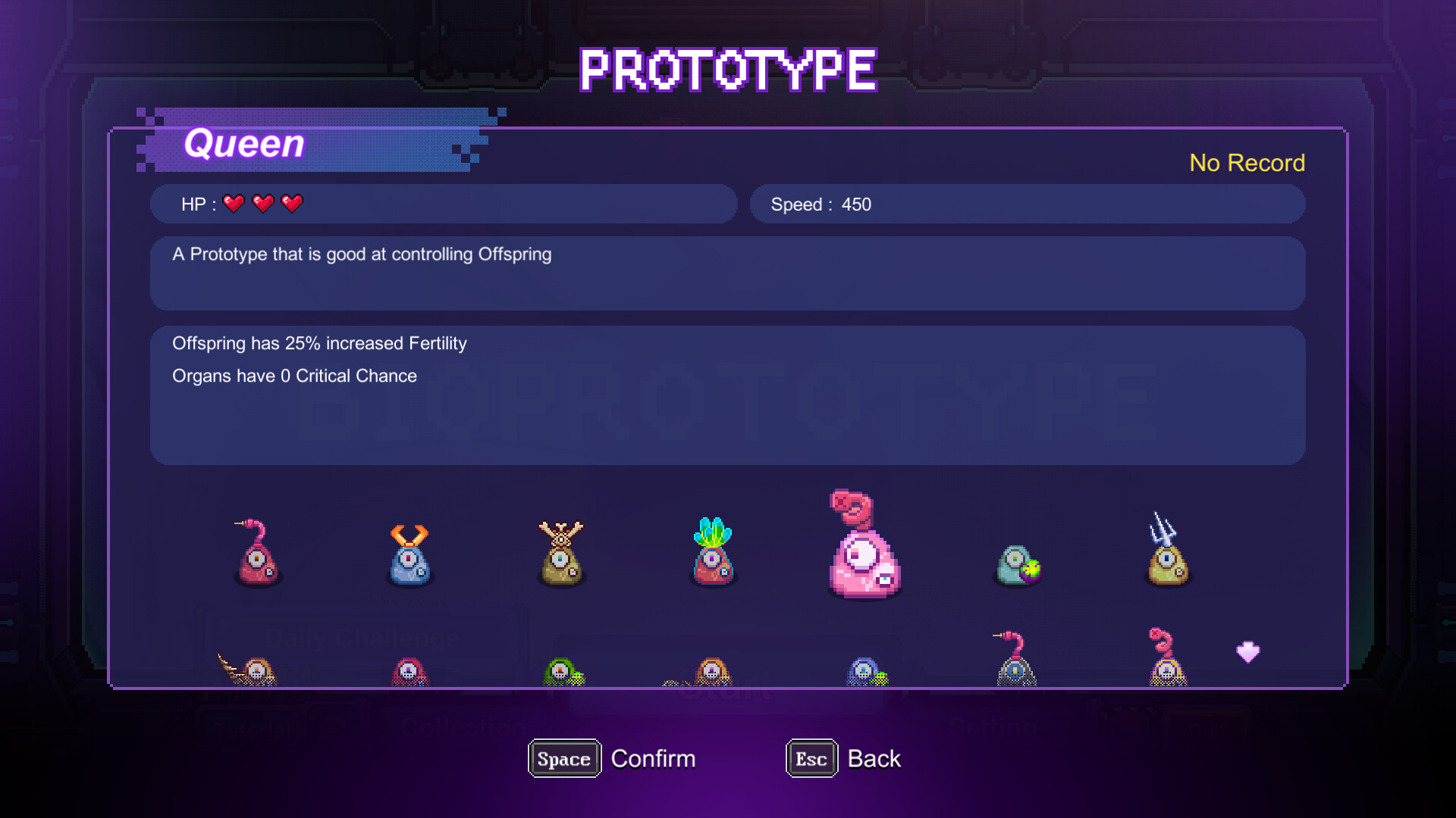 Bioprototype screenshot 2