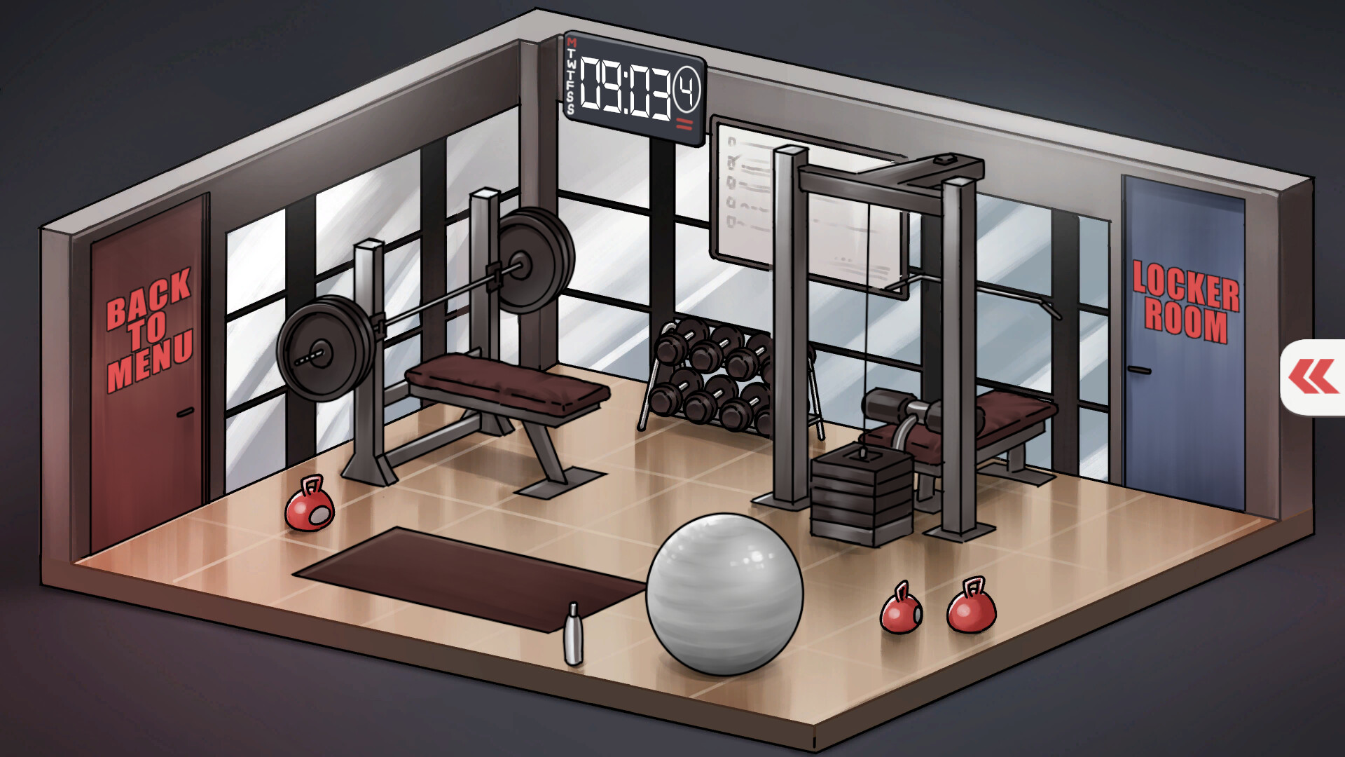 5x30 Arc: How I Rizzed the Gym Baddies screenshot 3
