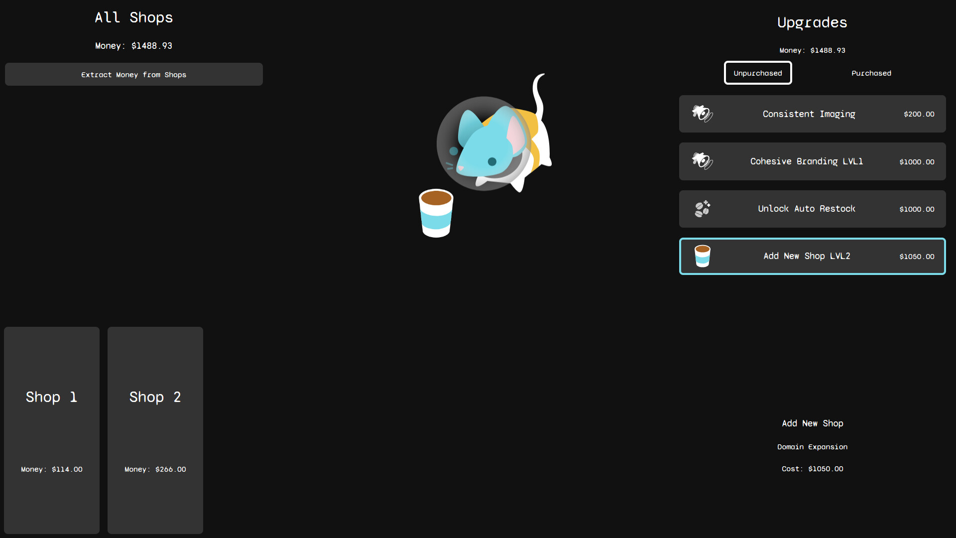 Galactic Coffee Shop screenshot 5