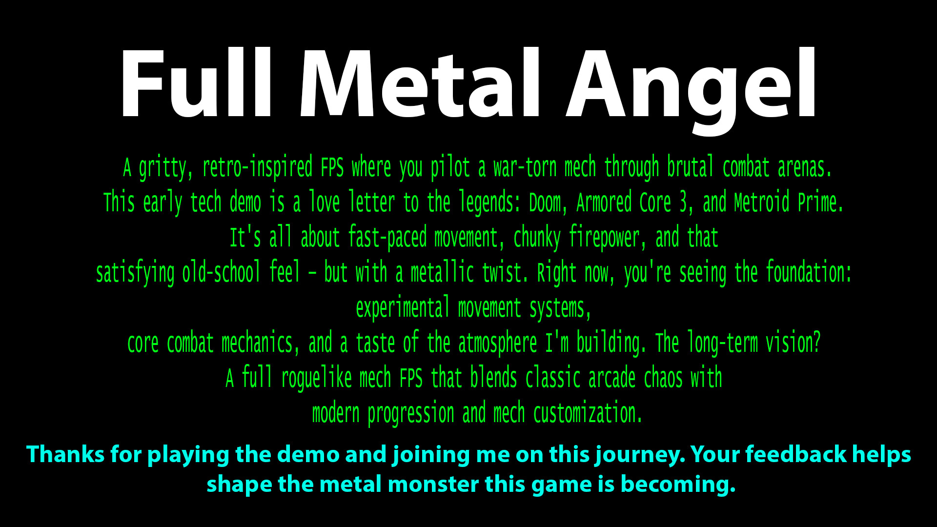 Full Metal Angel screenshot 5