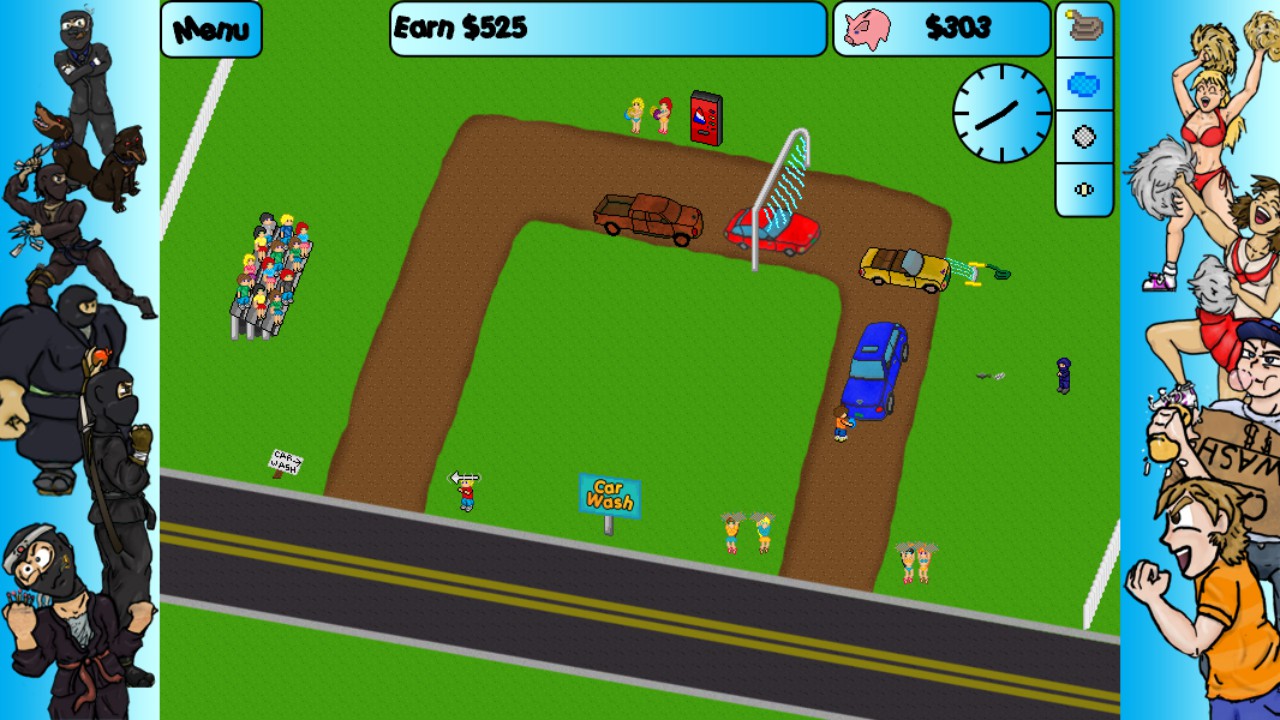 Car Washer: Summer of the Ninja screenshot 6