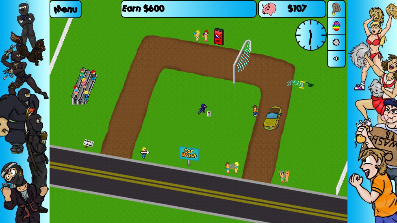 Car Washer: Summer of the Ninja screenshot 9