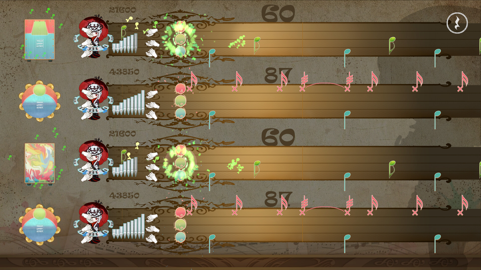 Concerto on White: Cajon Story screenshot 6
