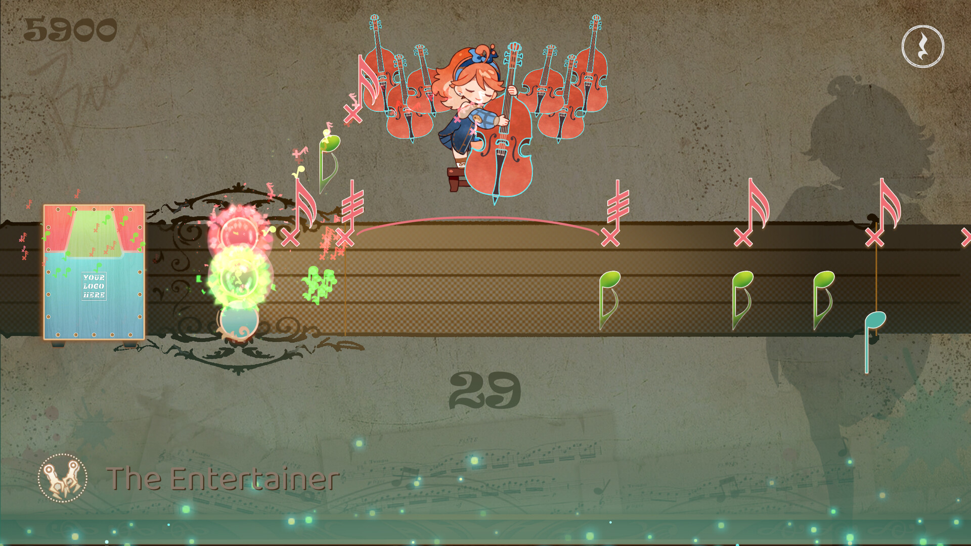 Concerto on White: Cajon Story screenshot 2