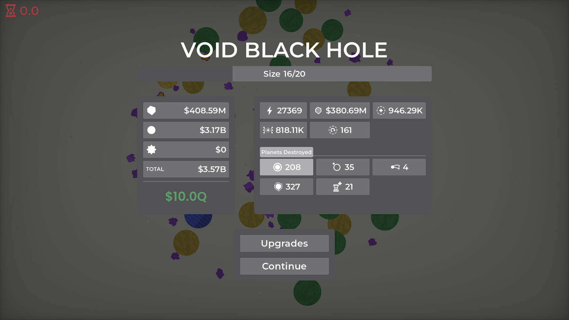 A Game About Feeding A Black Hole screenshot 5