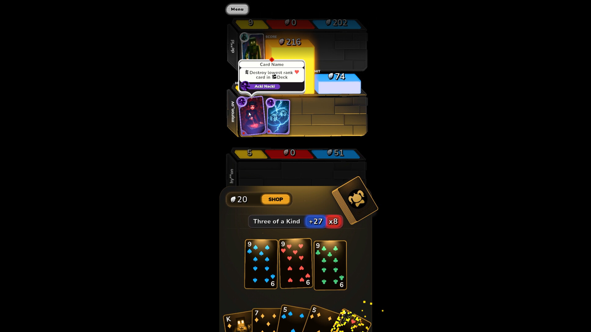 Acki Nacki - Popit Game screenshot 8