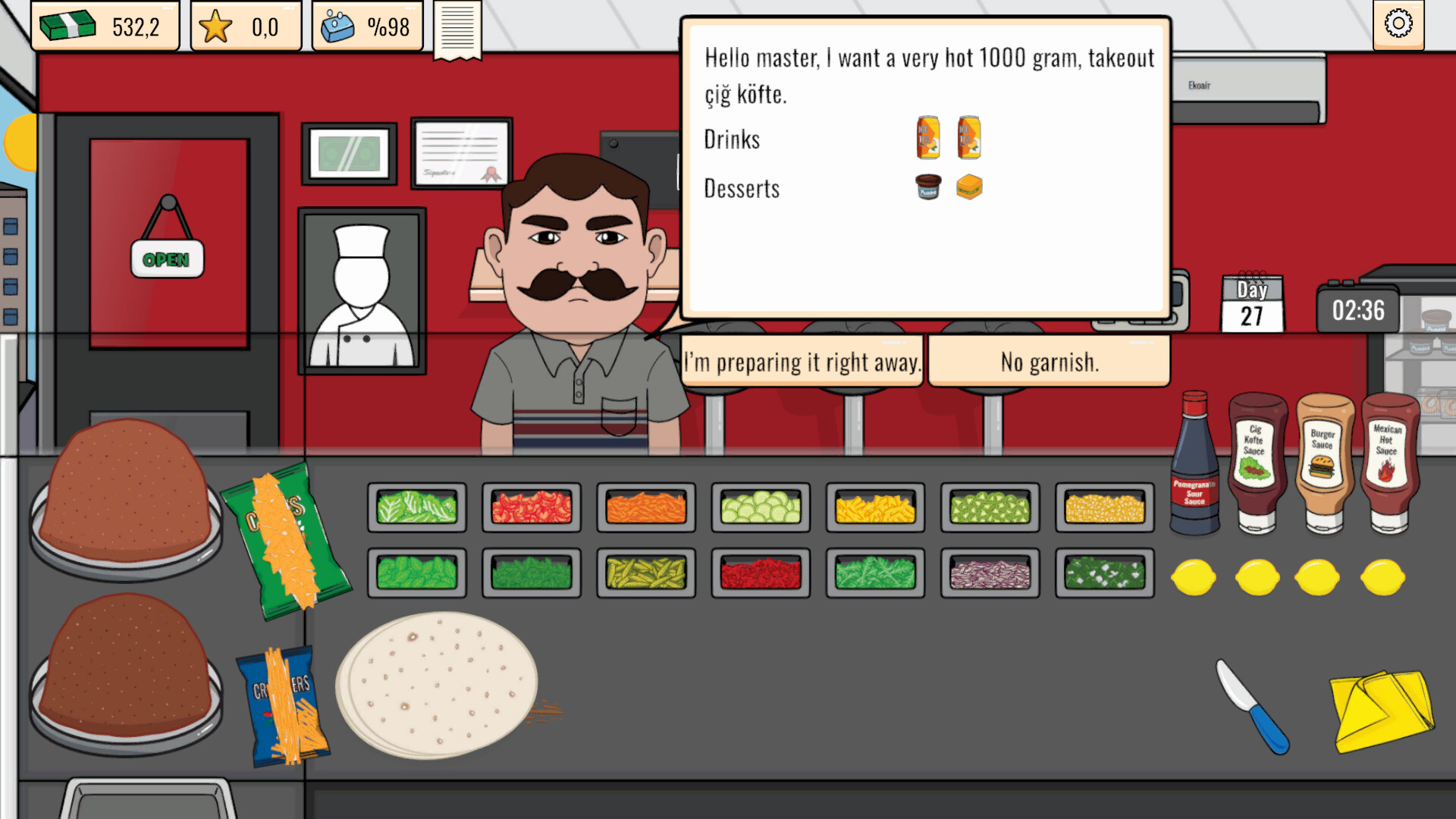 Master of Cigkofte screenshot 3
