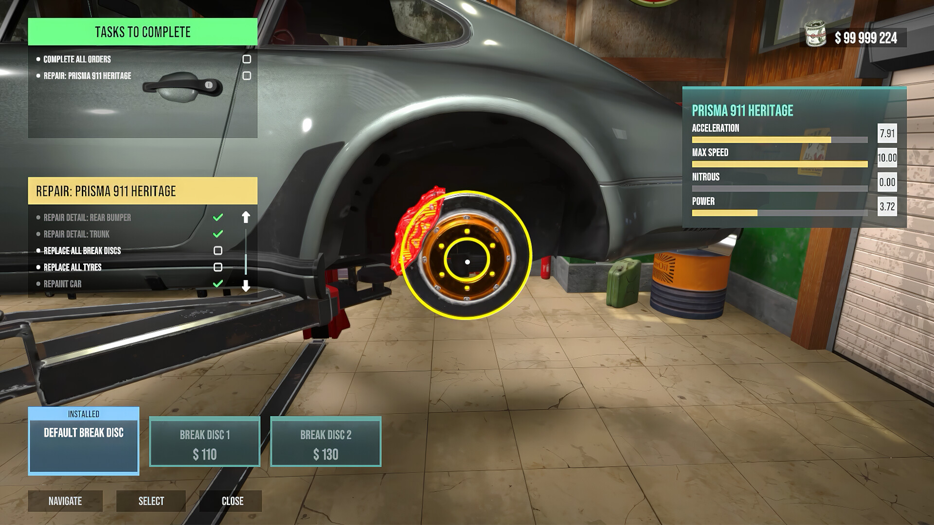 Car Tuning Garage Simulator screenshot 3