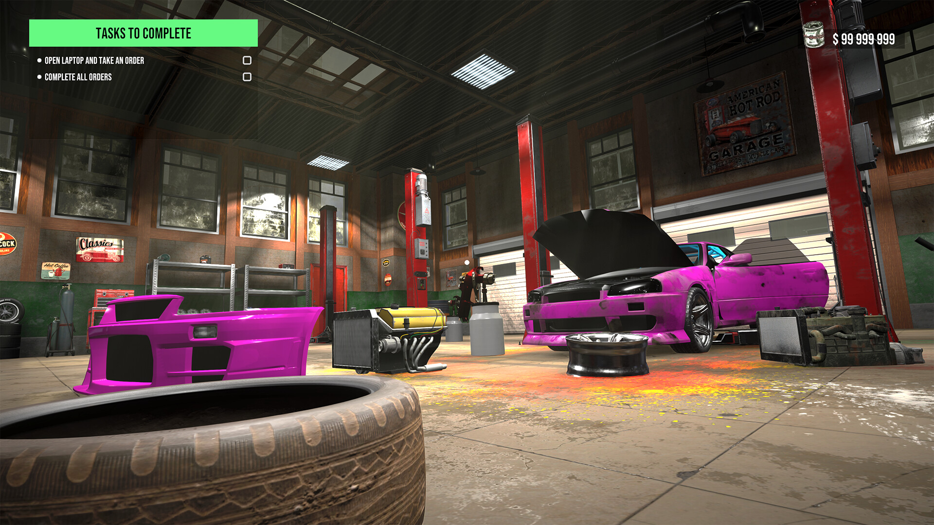 Car Tuning Garage Simulator screenshot 1