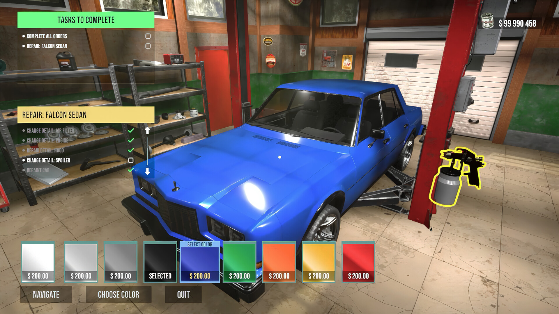 Car Tuning Garage Simulator screenshot 2