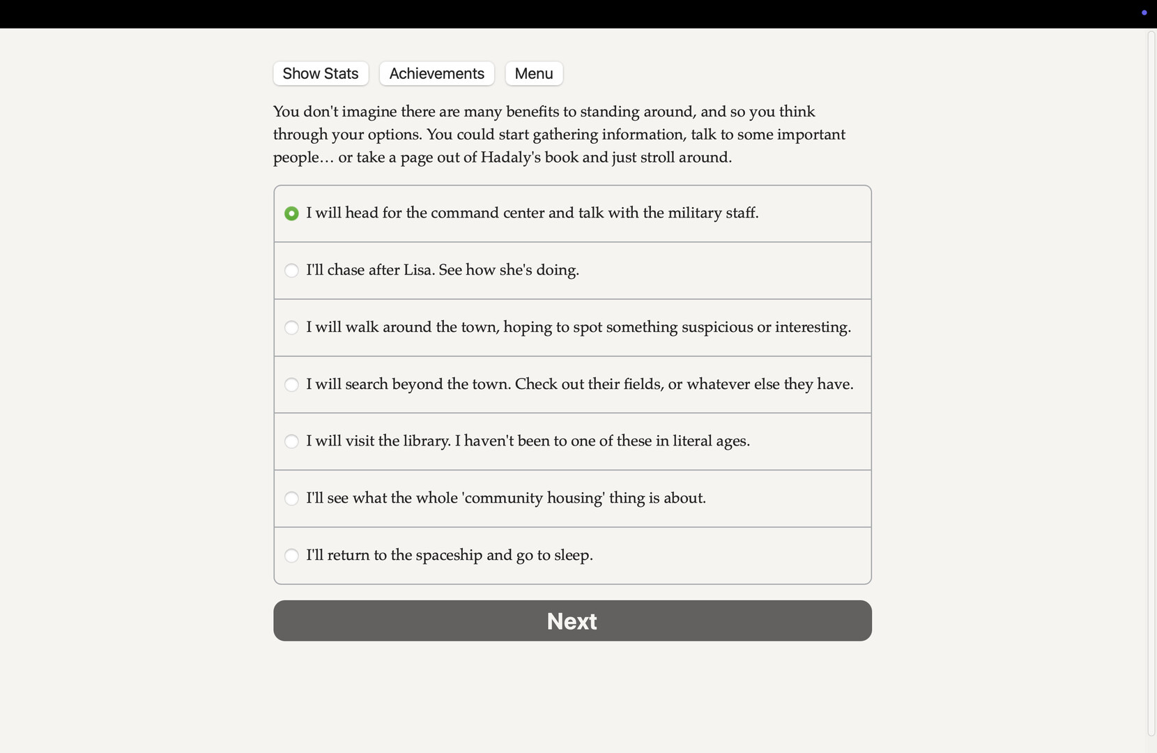 Saturnine screenshot 2